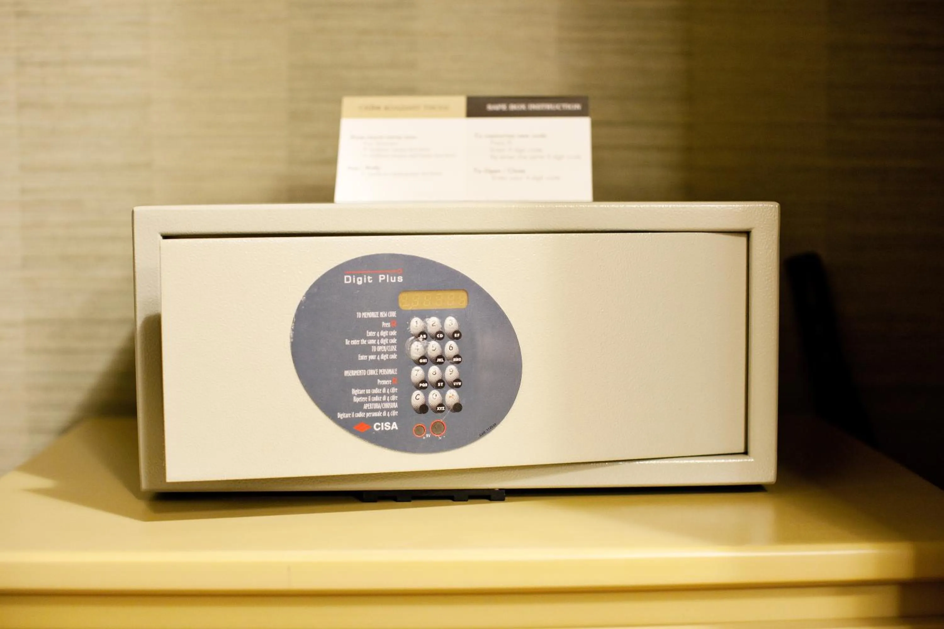 safe in InterContinental Almaty by IHG