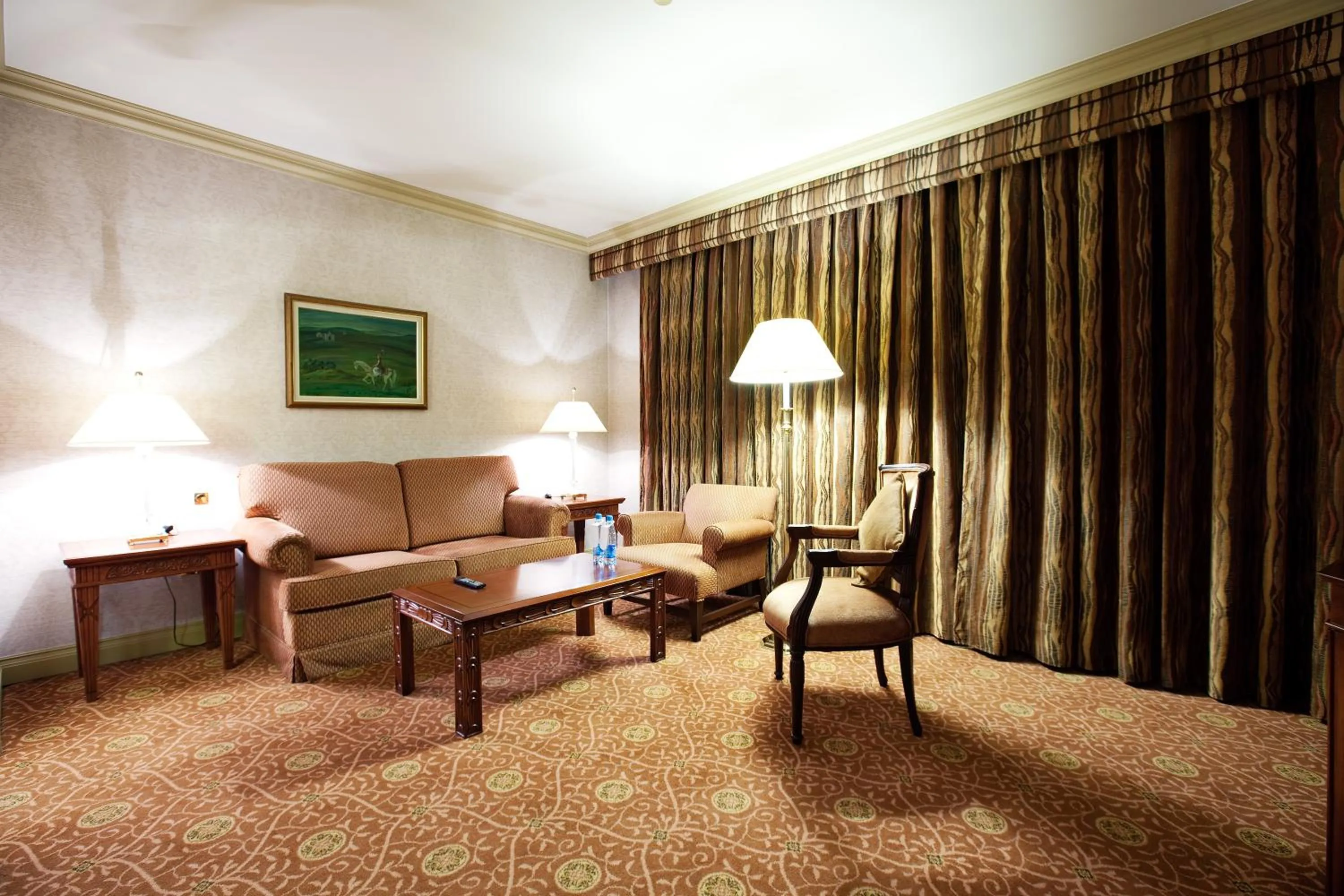 Seating area in InterContinental Almaty by IHG