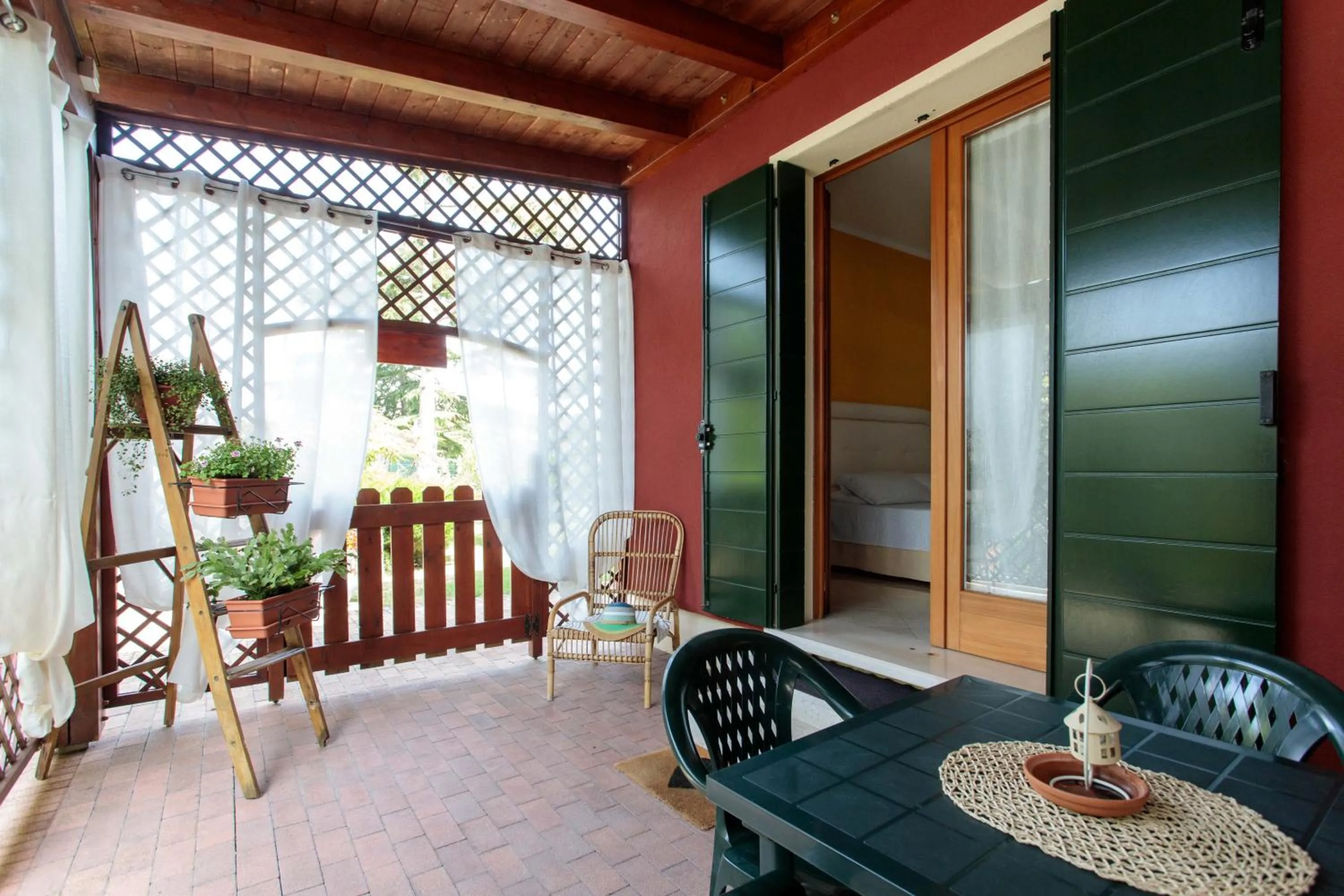 Patio in B&B A Casa di Marta
