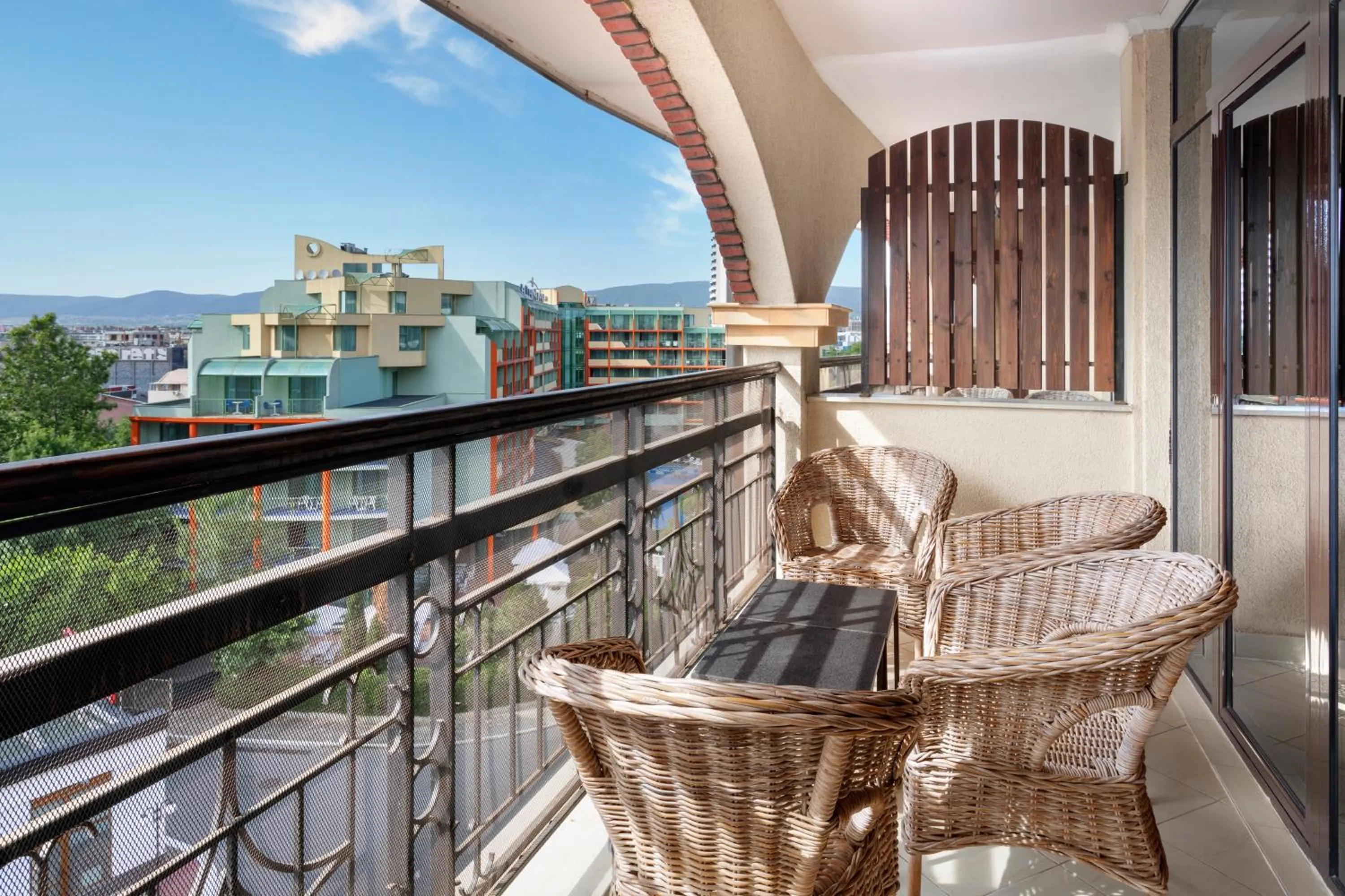 Balcony/Terrace in Melia Sunny Beach All Inclusive