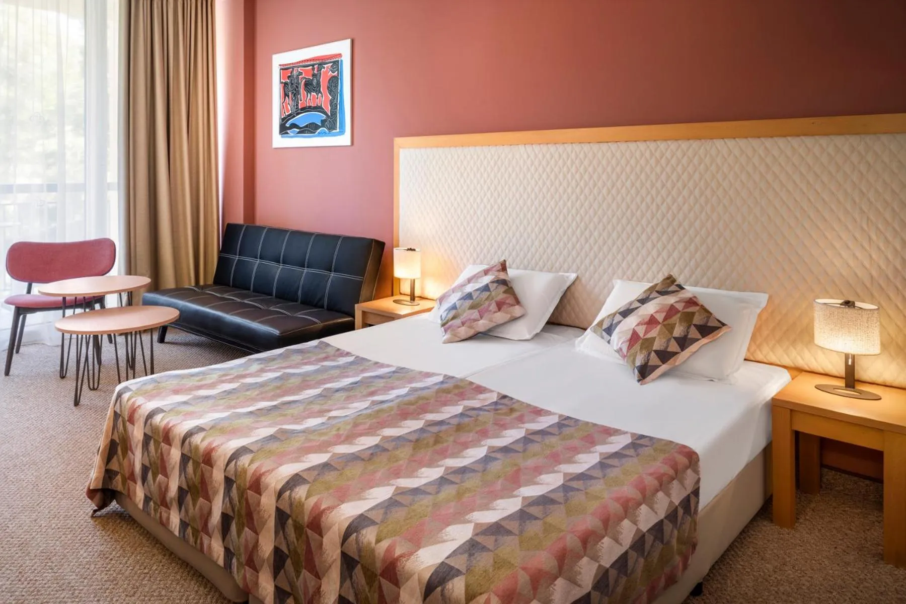 Bed in Melia Sunny Beach All Inclusive