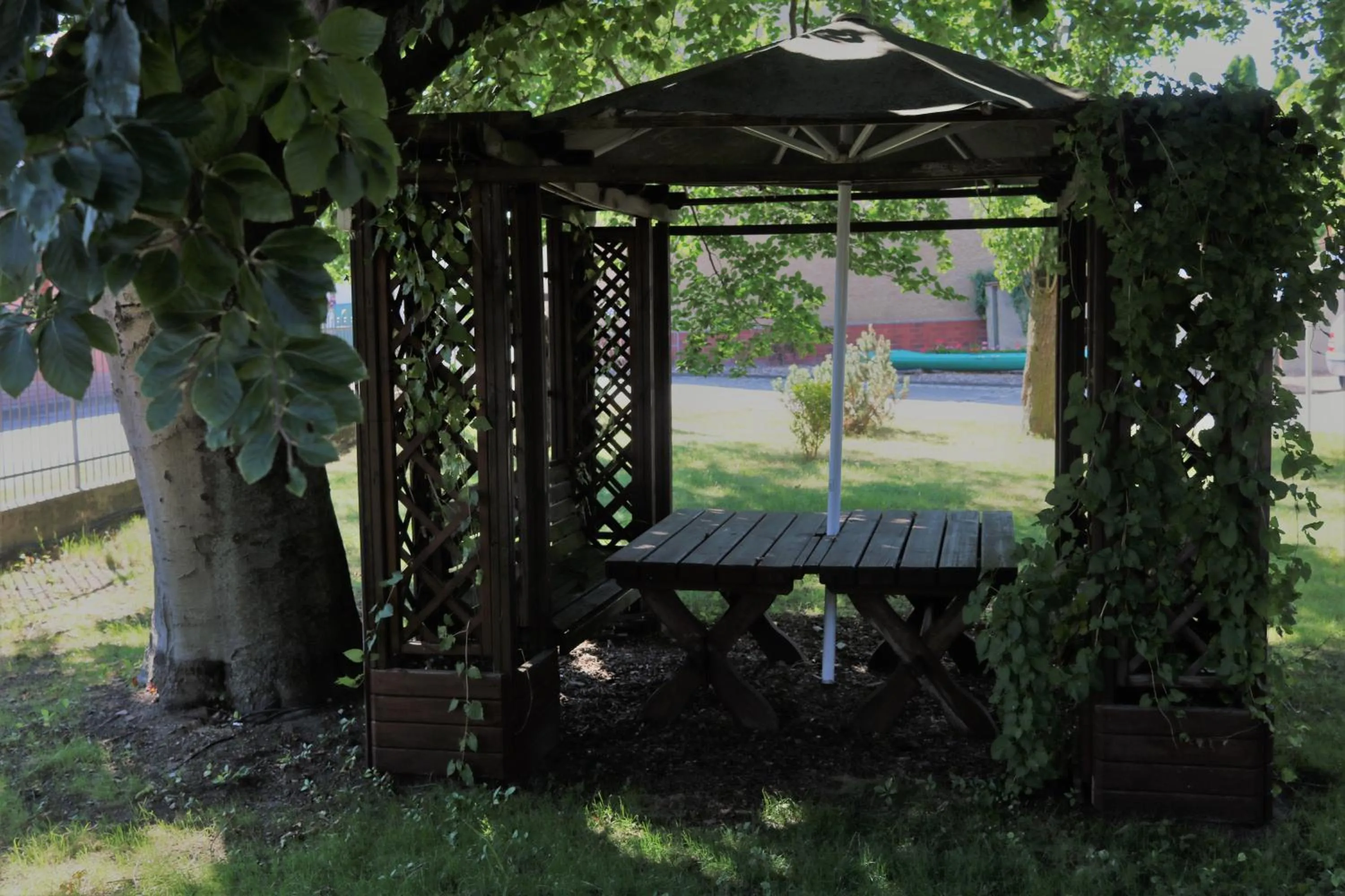 Patio in Spreewaldhotel Garni Raddusch