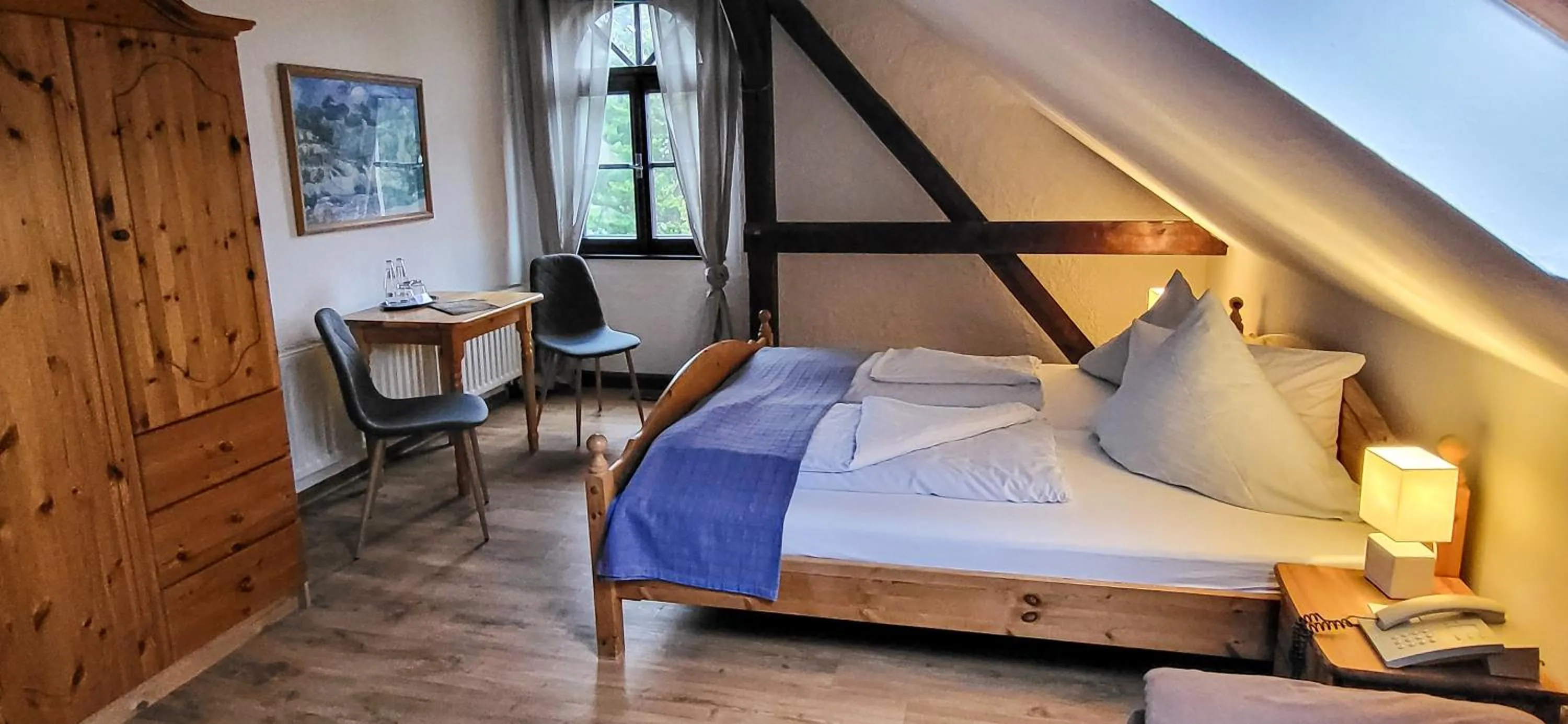 Photo of the whole room, Bed in Spreewaldhotel Garni Raddusch