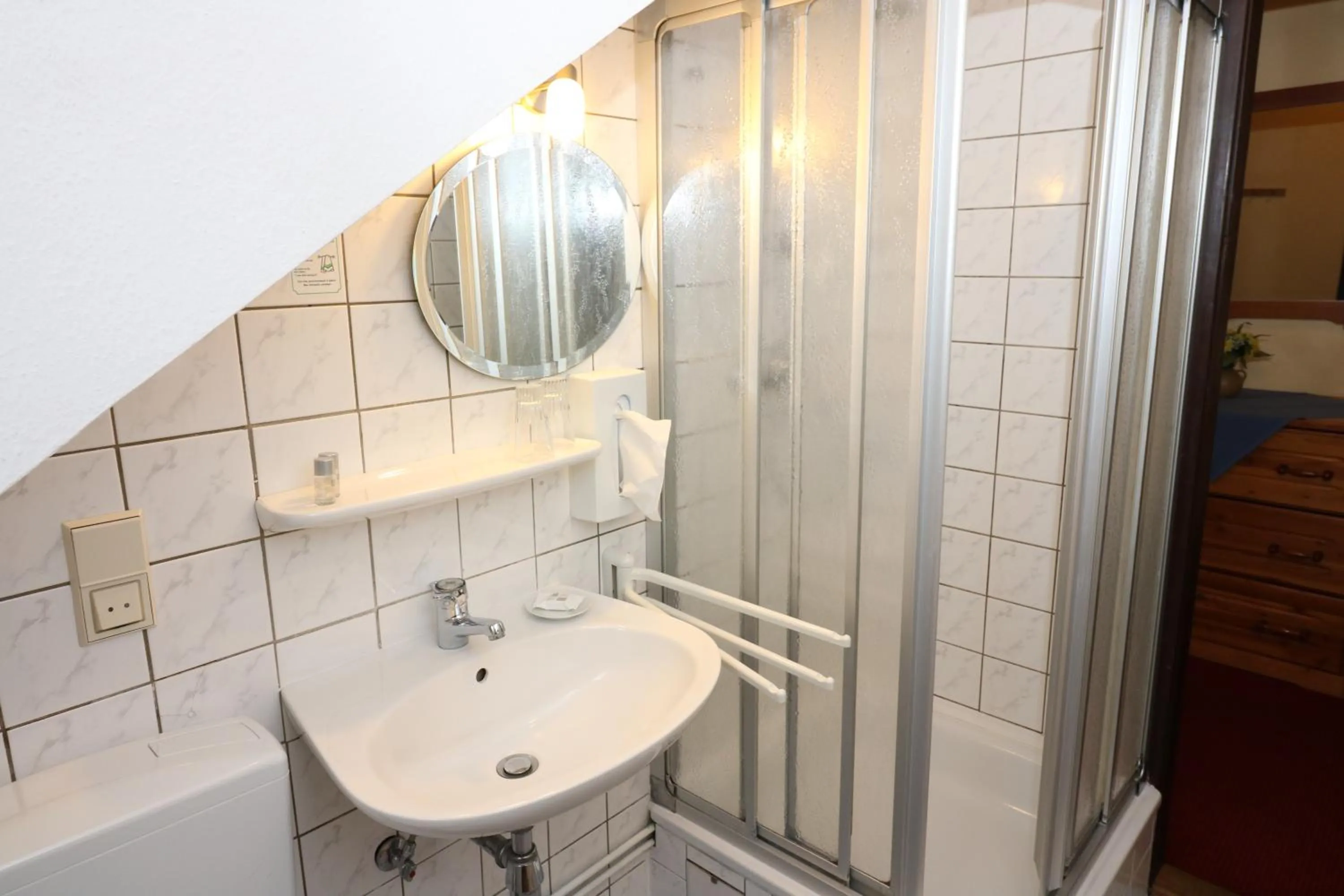 Shower in Spreewaldhotel Garni Raddusch