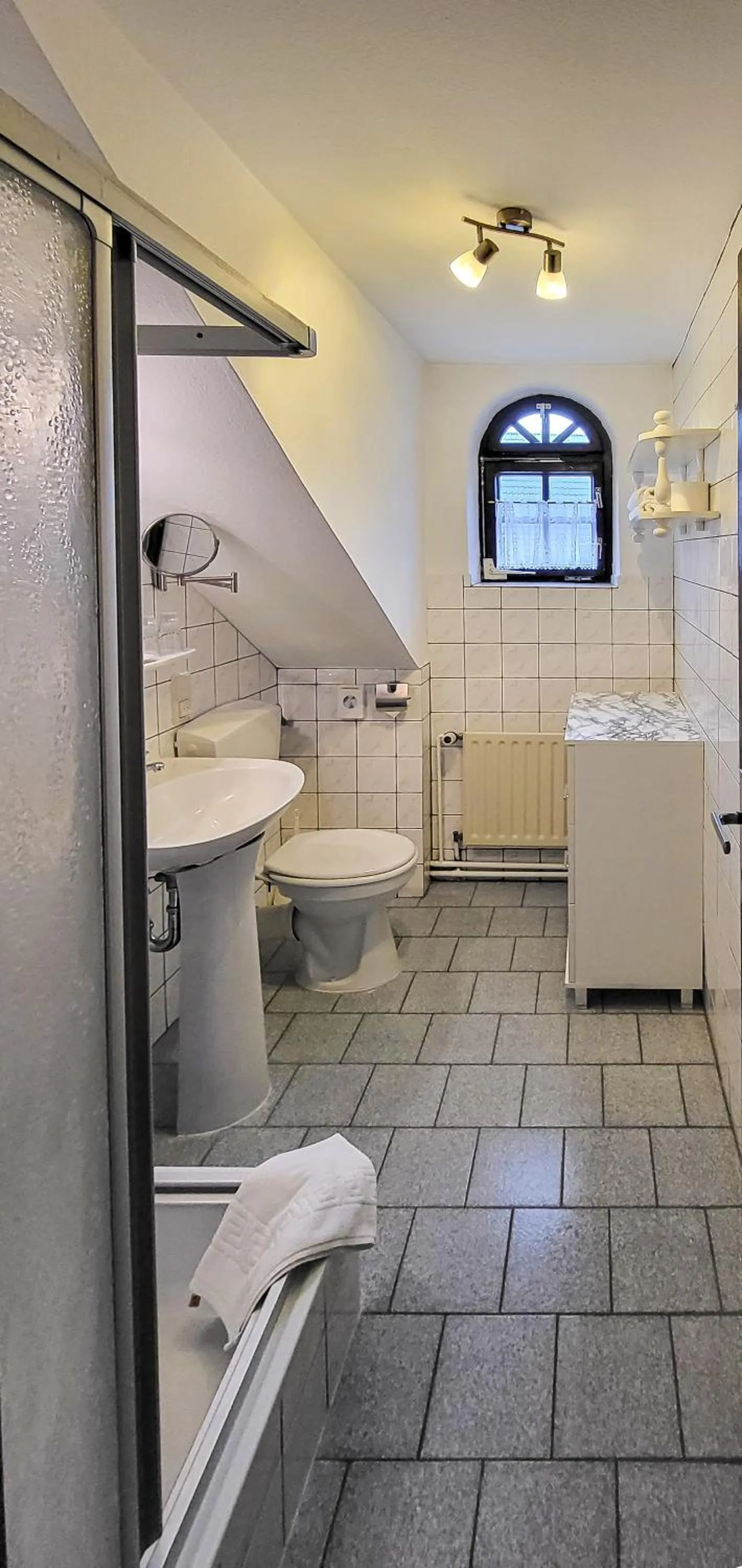 Bathroom in Spreewaldhotel Garni Raddusch