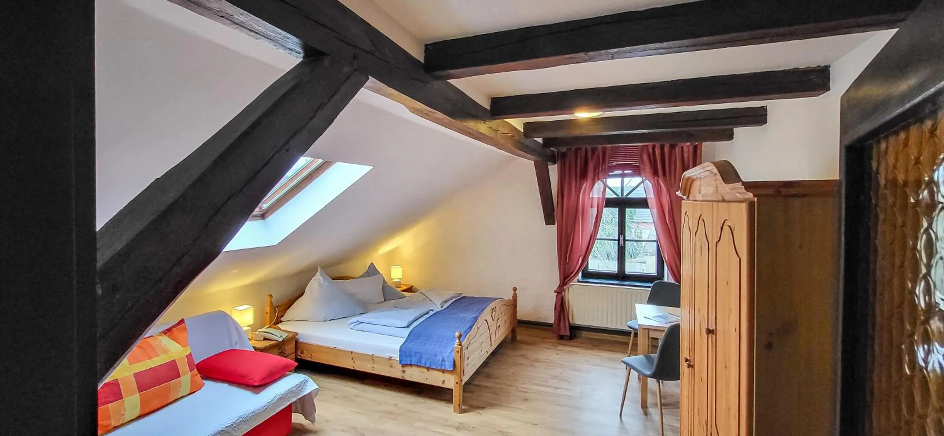 Photo of the whole room, Bed in Spreewaldhotel Garni Raddusch