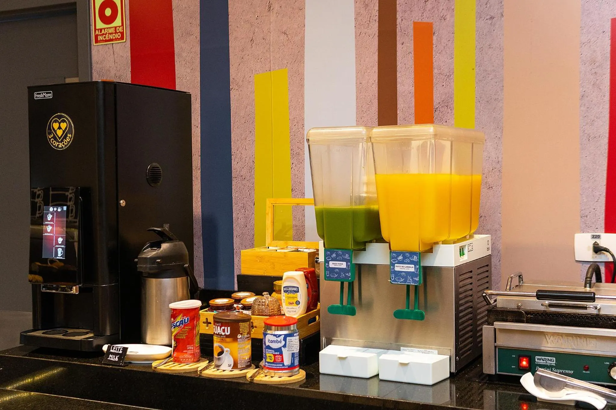 Food and drinks in ibis budget Foz do Iguaçu