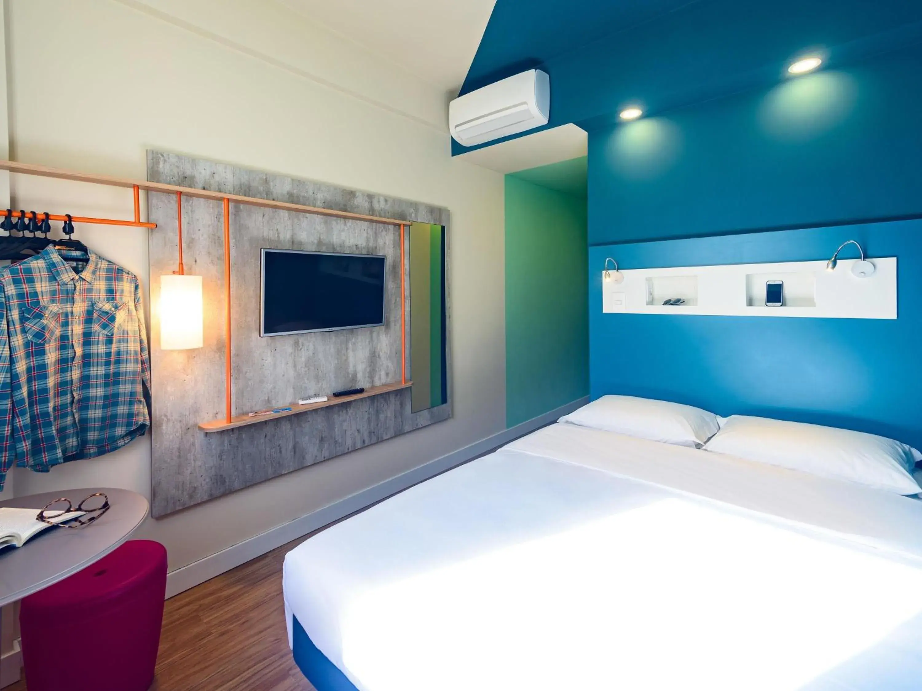 Bedroom, Bed in ibis budget Foz do Iguaçu Bedroom, Bed in ibis budget Foz do Iguaçu