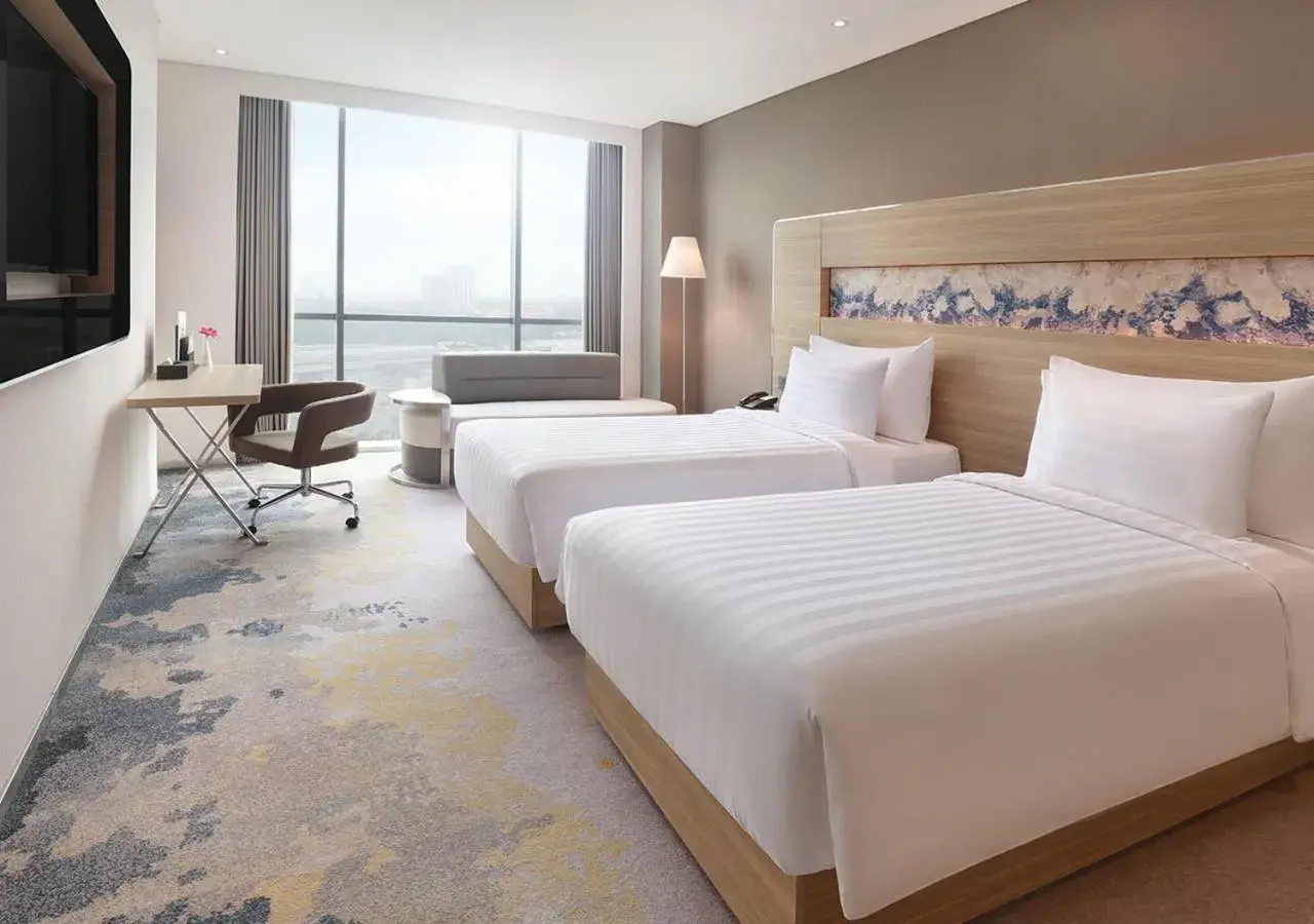 Deluxe Twin Room in Novotel Samator Surabaya Timur Deluxe Twin Room in Novotel Samator Surabaya Timur