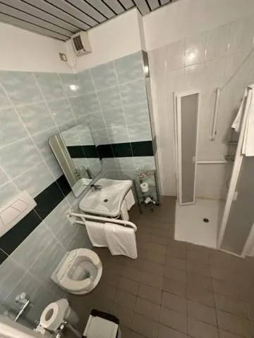 Bathroom in Athos Hotel