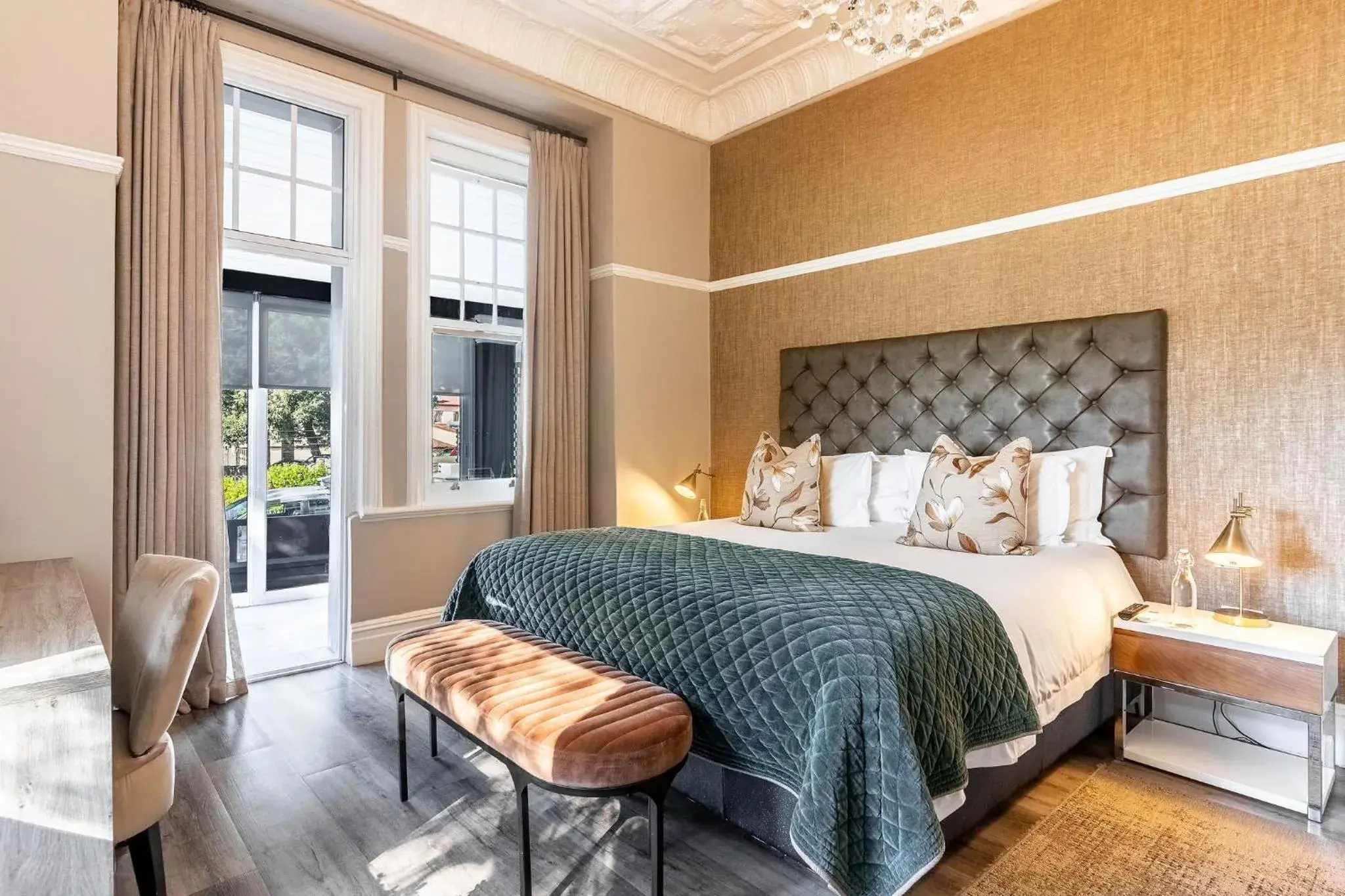 Bed in Cloud 9 Boutique Hotel and Spa Bed in Cloud 9 Boutique Hotel and Spa