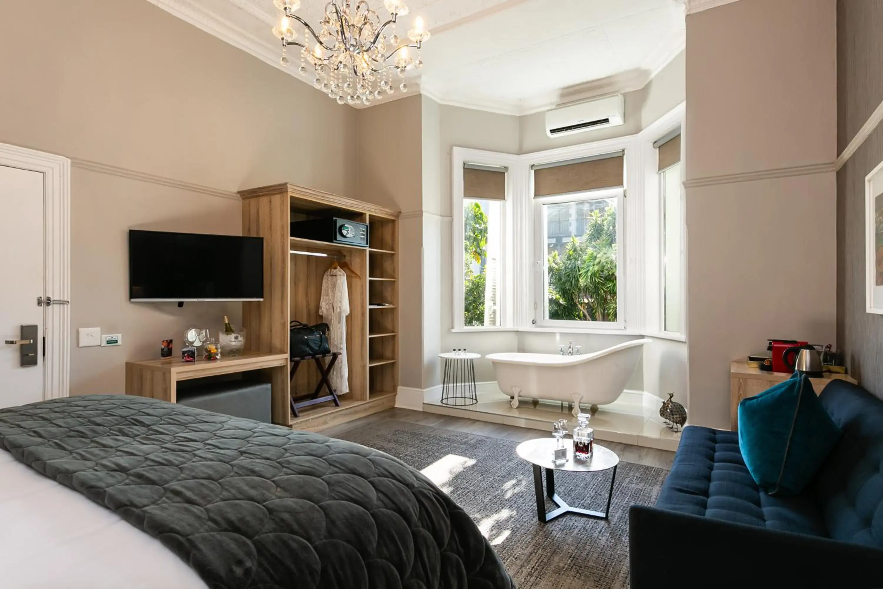 Bed in Cloud 9 Boutique Hotel and Spa Bed in Cloud 9 Boutique Hotel and Spa