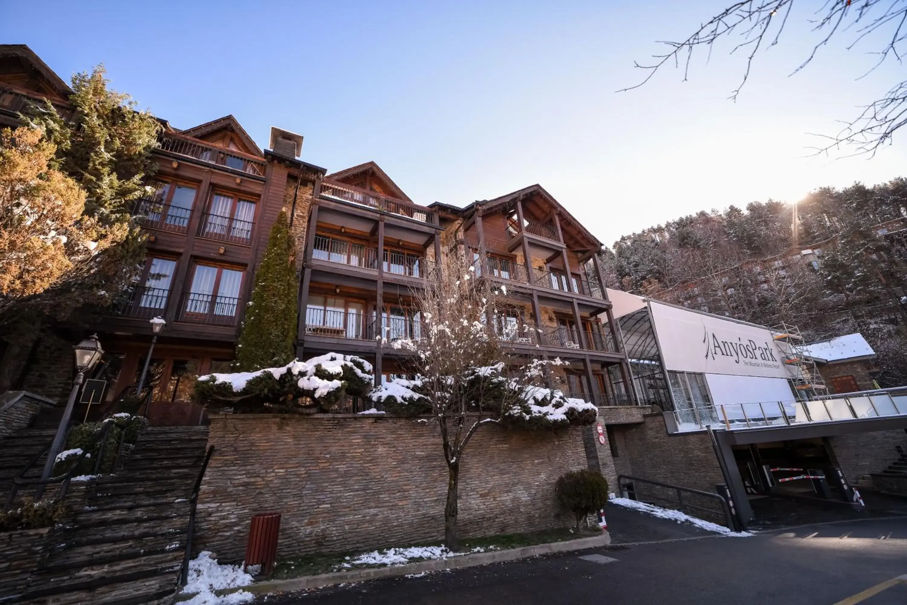 Property building in Aparthotel AnyosPark Mountain & Wellness Resort Property building in Aparthotel AnyosPark Mountain & Wellness Resort