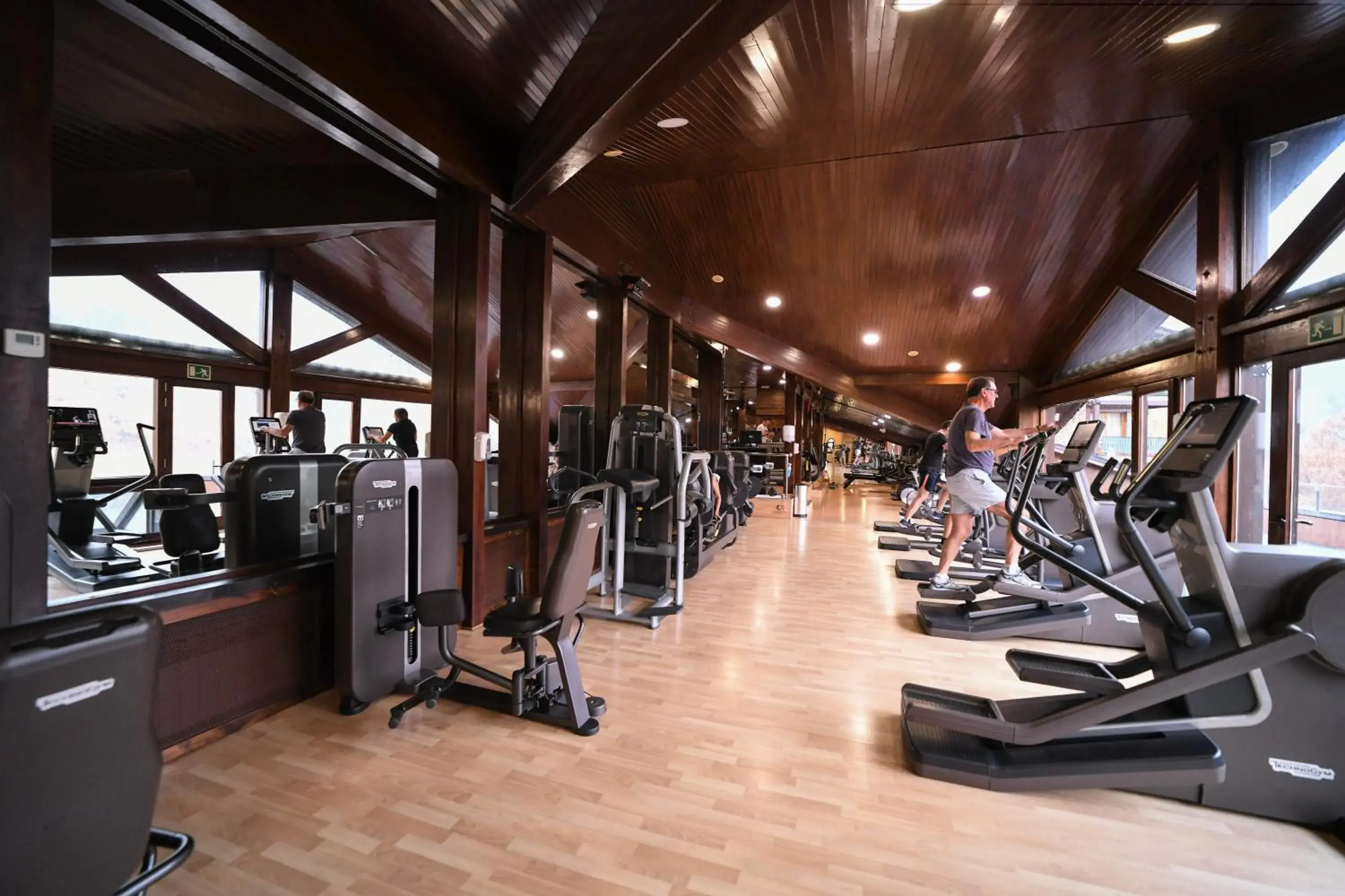 Fitness centre/facilities in Aparthotel AnyosPark Mountain & Wellness Resort Fitness centre/facilities in Aparthotel AnyosPark Mountain & Wellness Resort