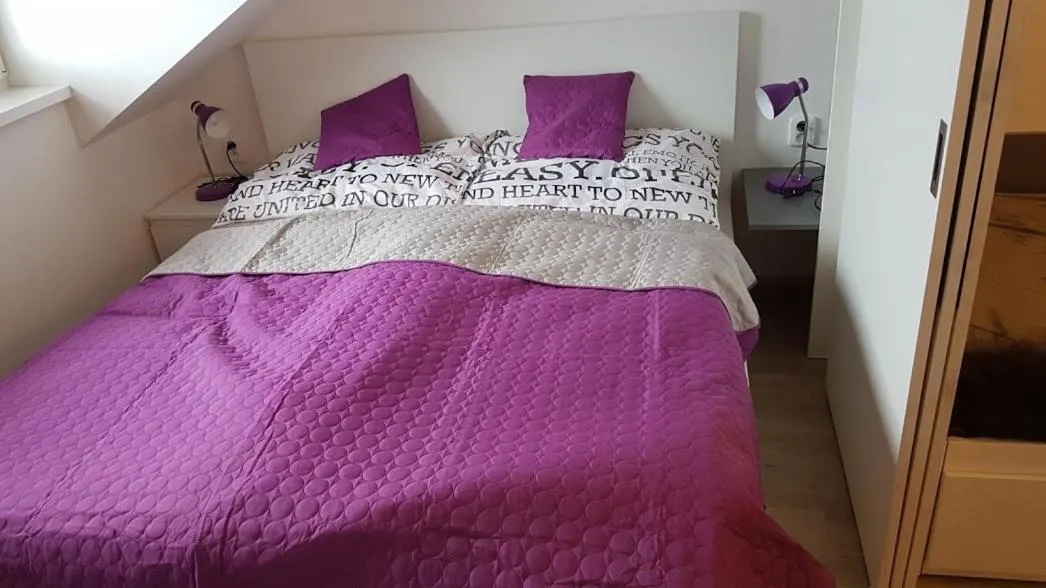 Bedroom, Bed in Apartmány Dolní Morava