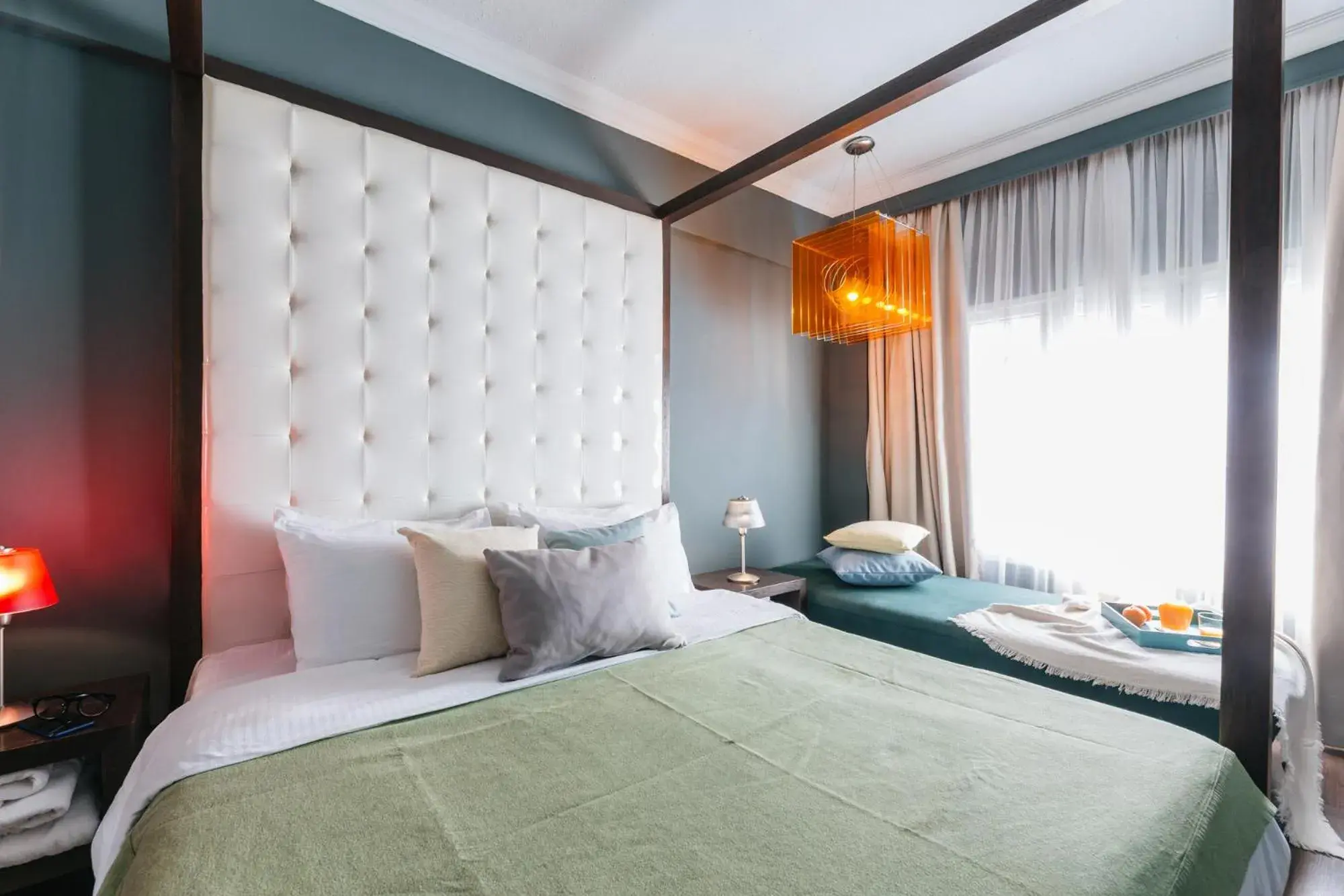 Bedroom, Bed in Ladadika Design, Philian Hotels and Resorts Bedroom, Bed in Ladadika Design, Philian Hotels and Resorts