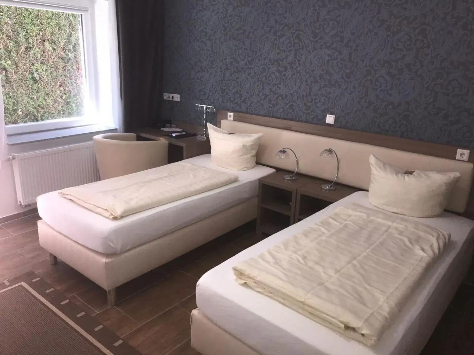 Twin Room in Cityhotel Ahlen Garni Twin Room in Cityhotel Ahlen Garni