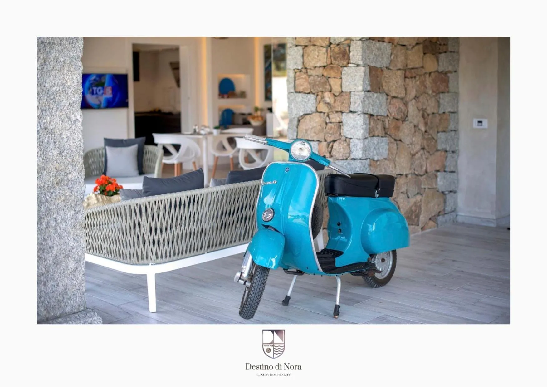 Lobby or reception in Destino di Nora