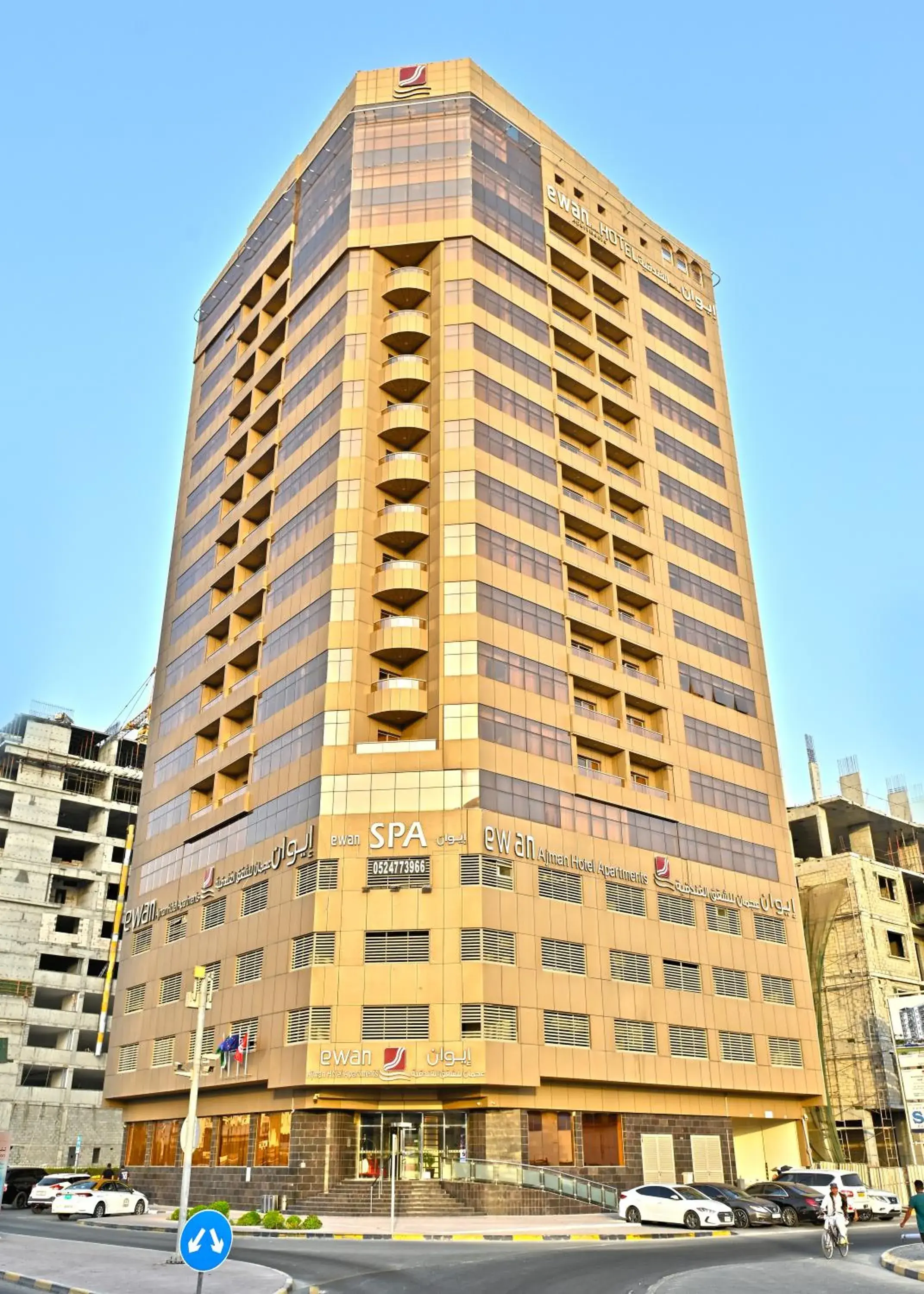 Property building in Ewan Ajman Suites Hotel Property building in Ewan Ajman Suites Hotel
