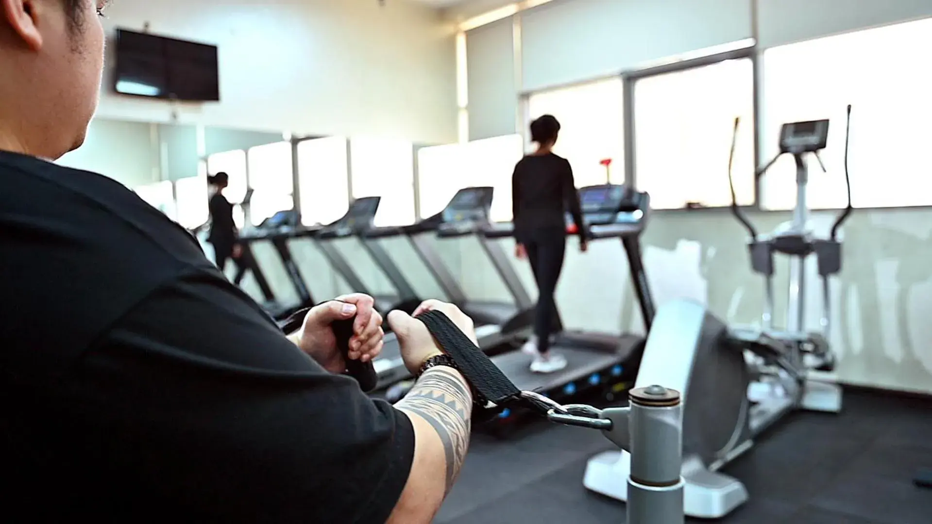 Fitness centre/facilities in Ewan Ajman Suites Hotel Fitness centre/facilities in Ewan Ajman Suites Hotel