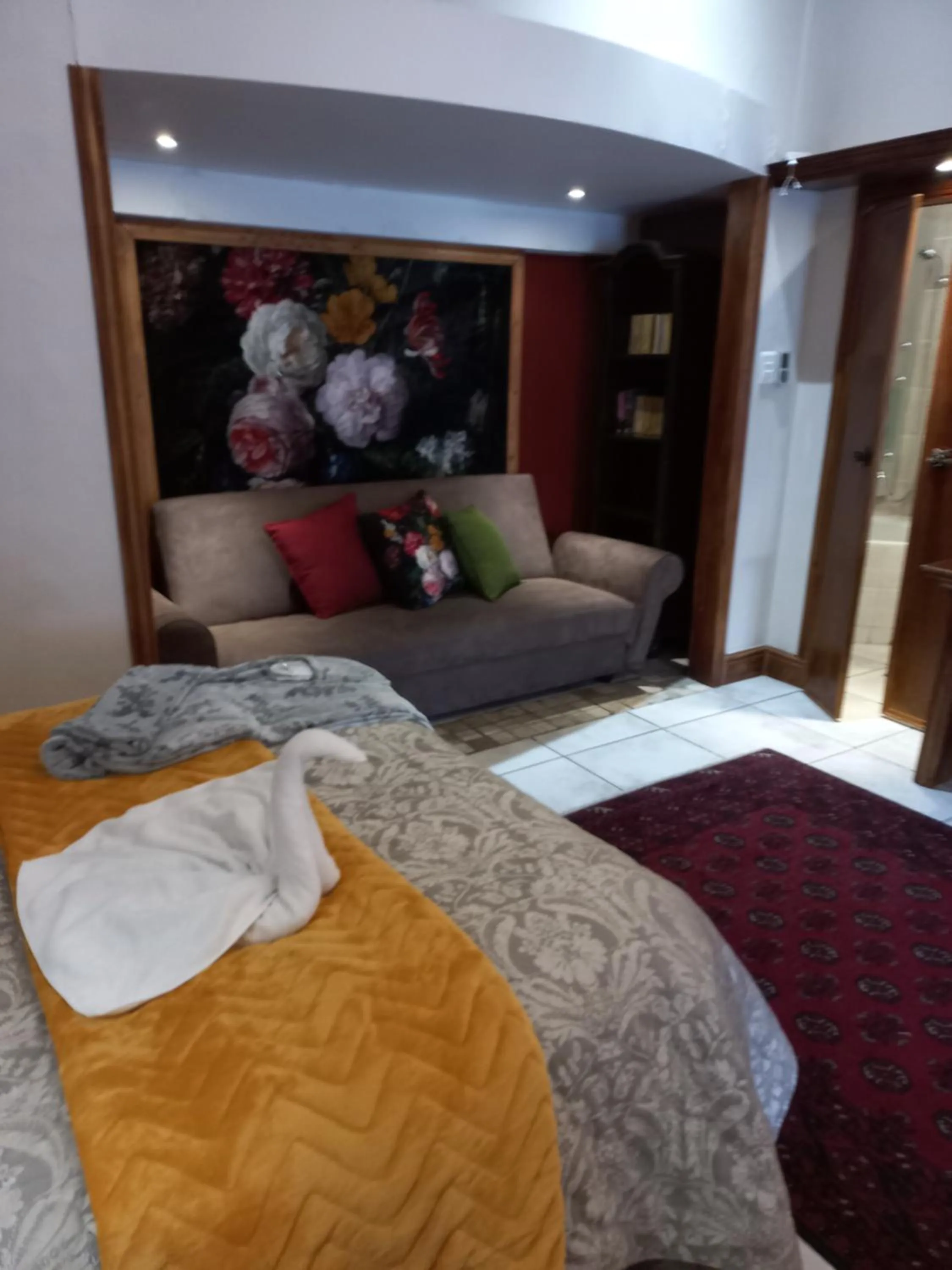 Bed in Belurana River Manor