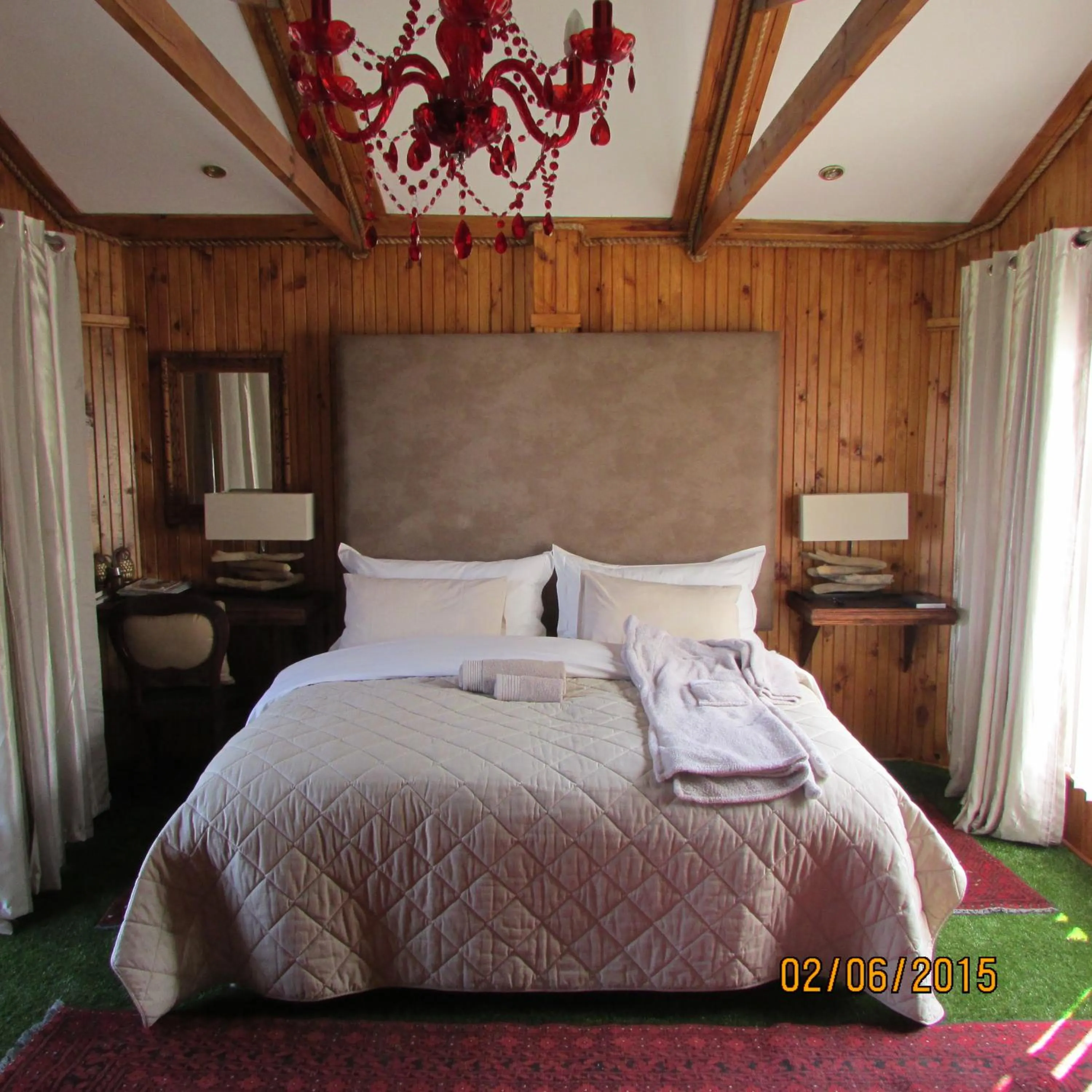 Bed in Belurana River Manor