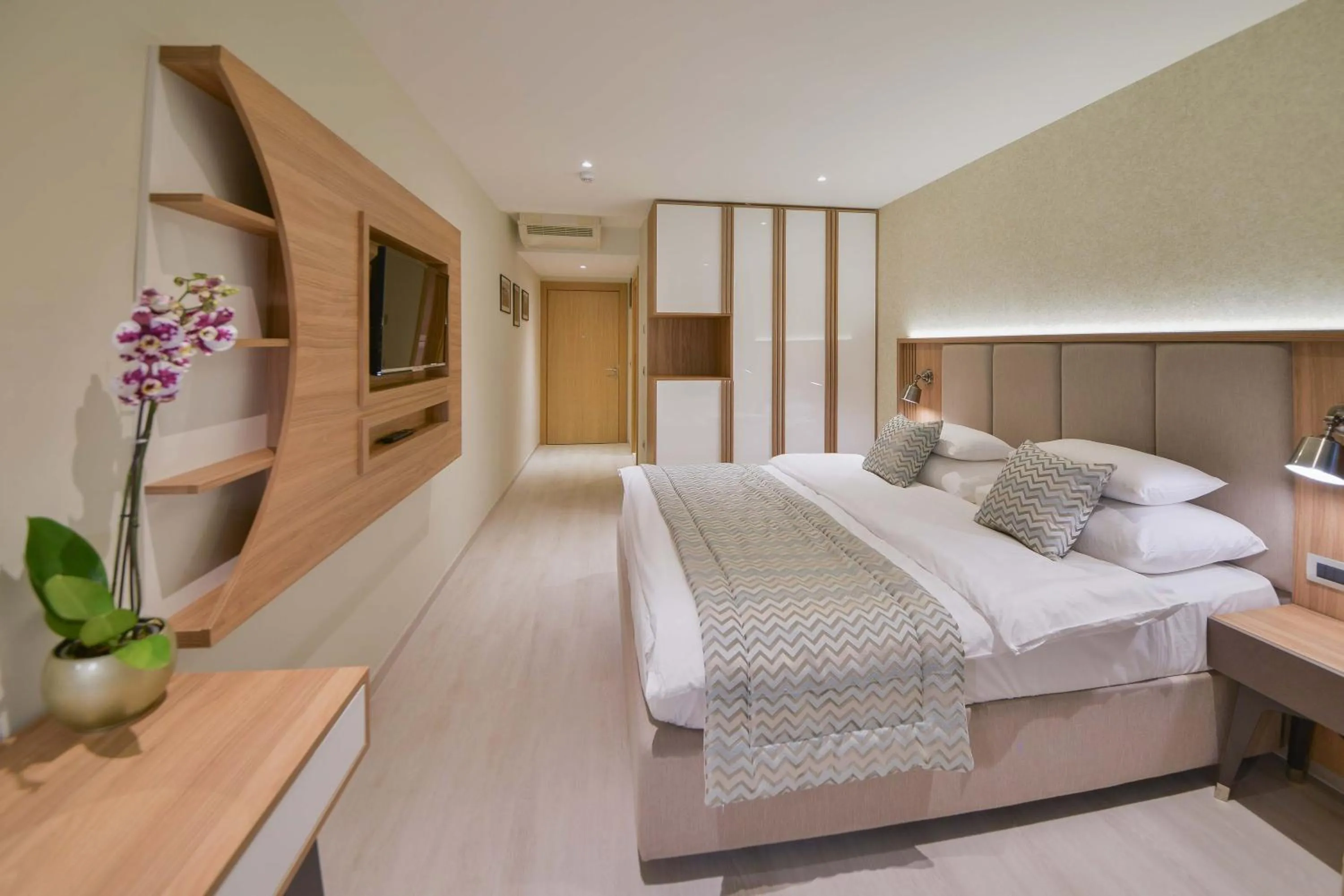 Photo of the whole room, Bed in Mediteran Hotel & Resort