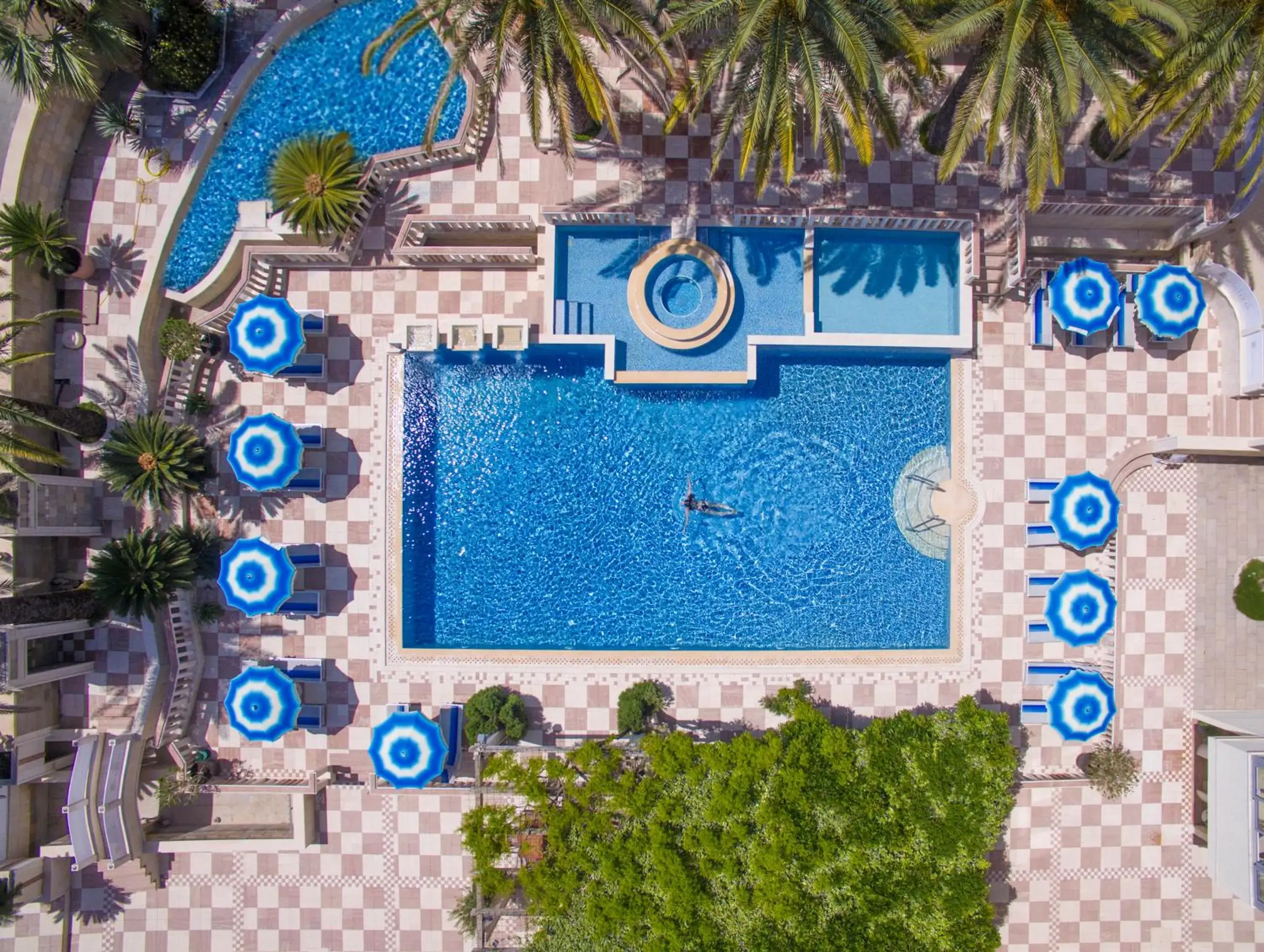 Bird's eye view in Mediteran Hotel & Resort Bird's eye view in Mediteran Hotel & Resort