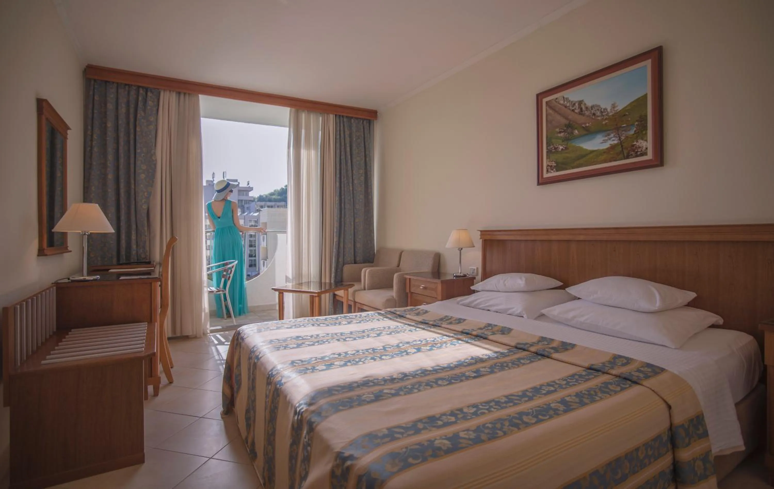 Photo of the whole room, Bed in Mediteran Hotel & Resort