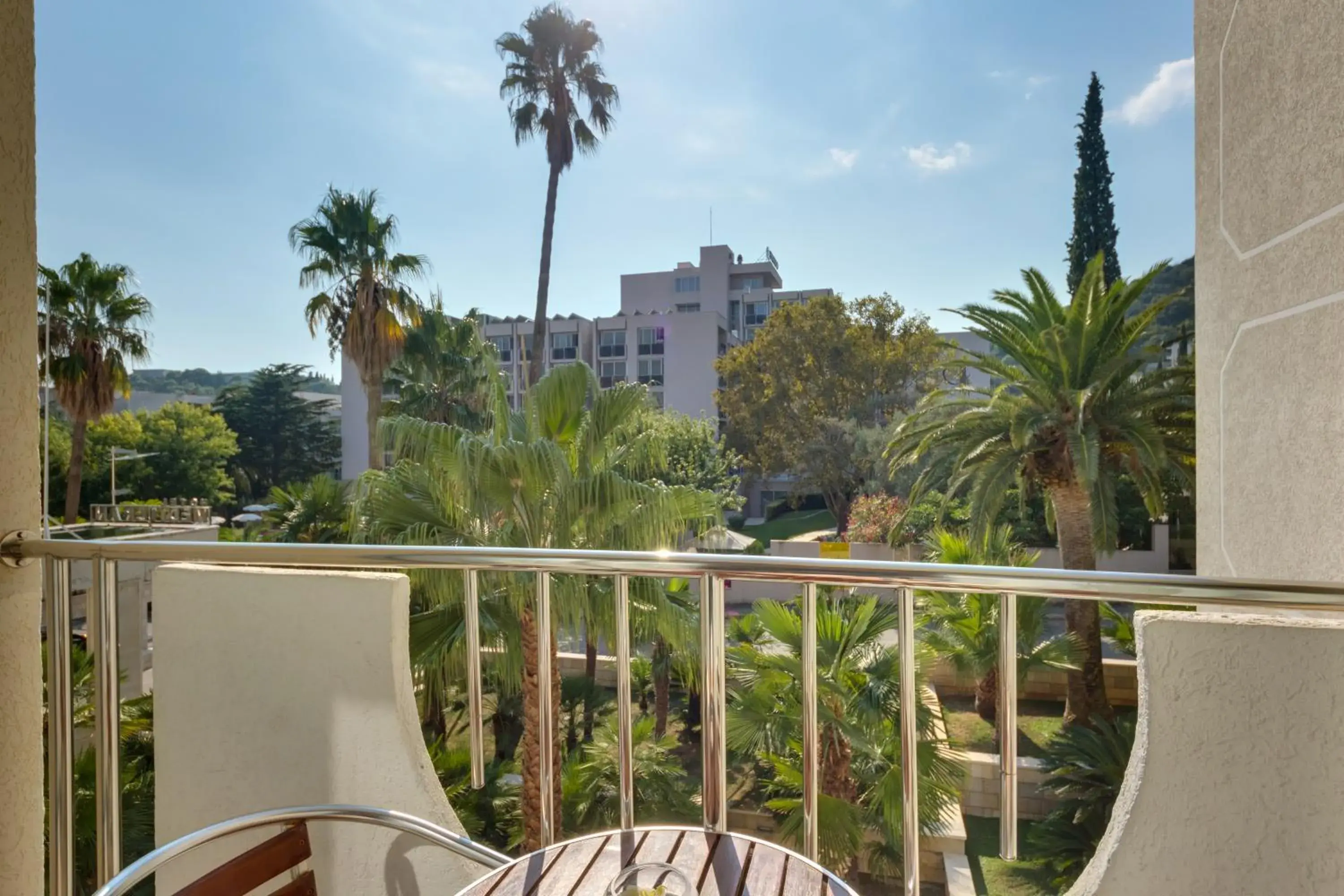 Garden view in Mediteran Hotel & Resort Garden view in Mediteran Hotel & Resort