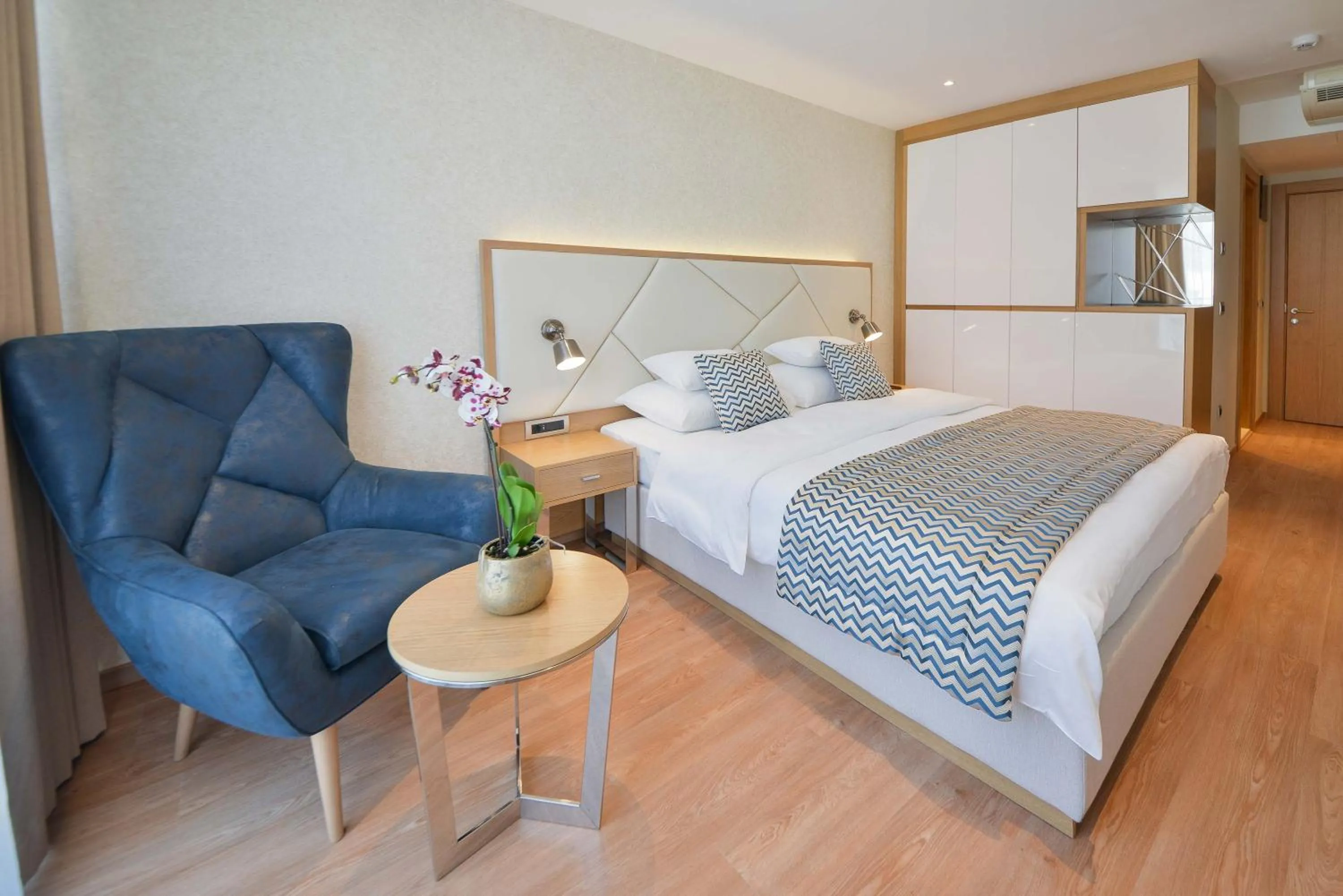 Photo of the whole room, Bed in Mediteran Hotel & Resort