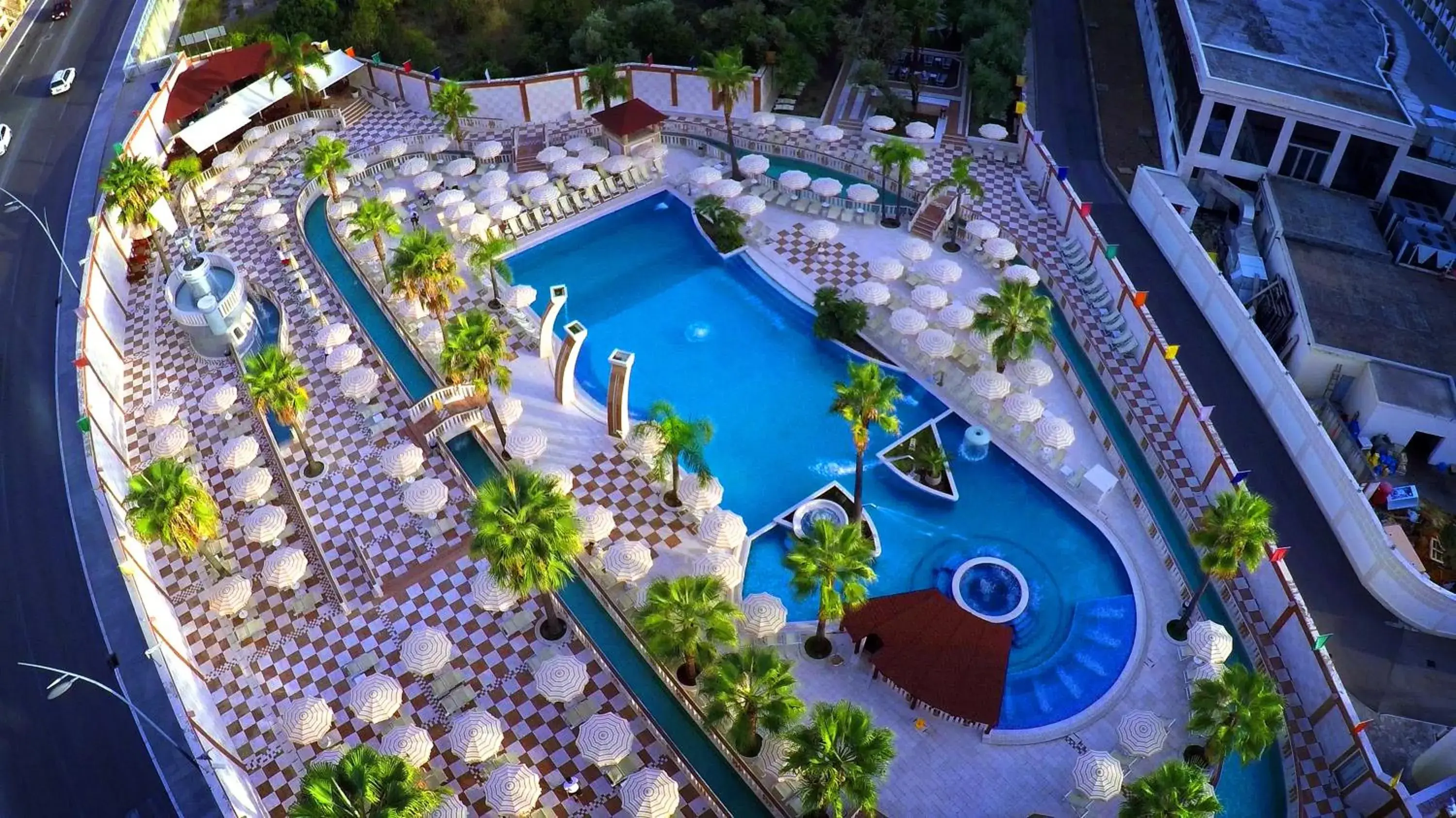 Bird's eye view in Mediteran Hotel & Resort Bird's eye view in Mediteran Hotel & Resort