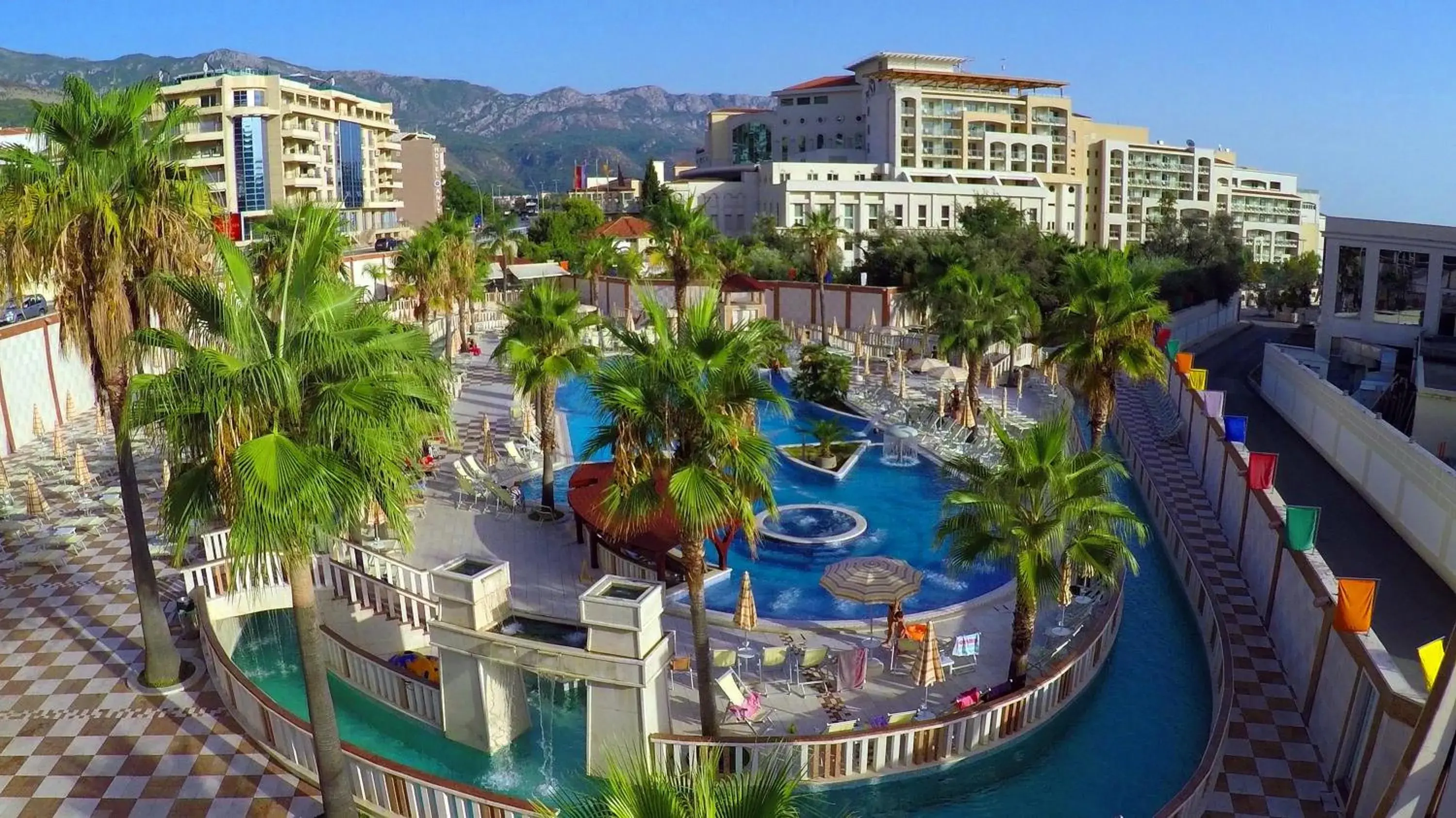 Bird's eye view in Mediteran Hotel & Resort Bird's eye view in Mediteran Hotel & Resort