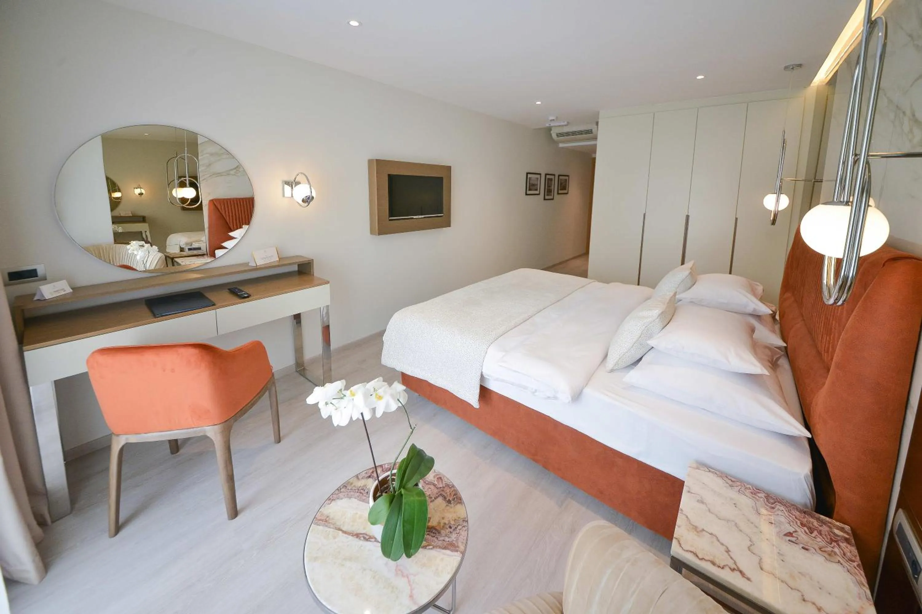 Photo of the whole room, Bed in Mediteran Hotel & Resort