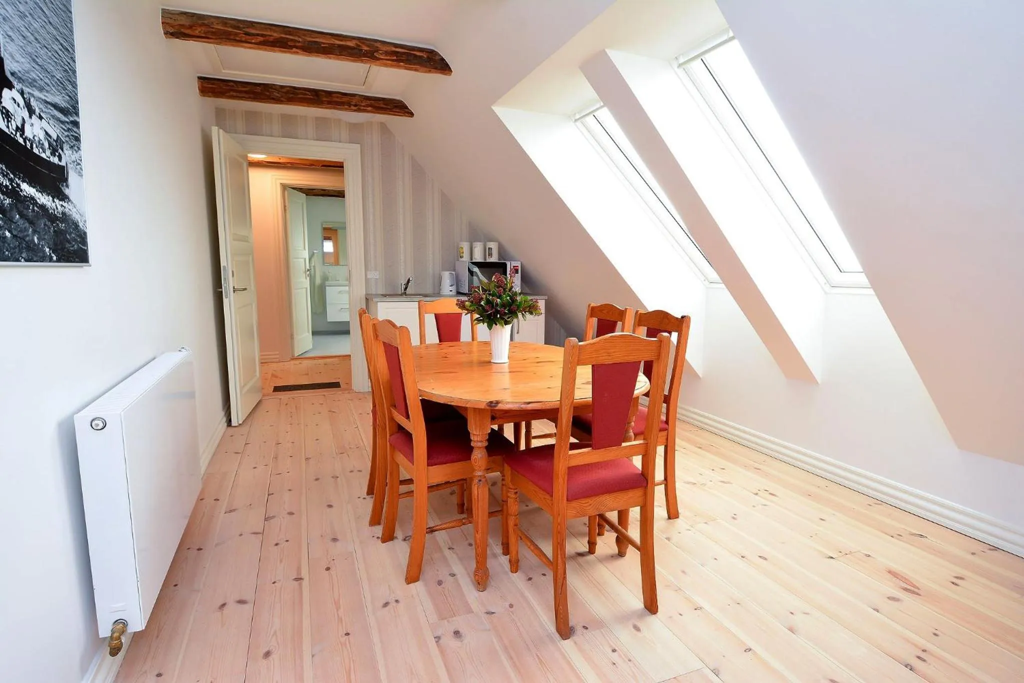 Dining area in Strømpehuset