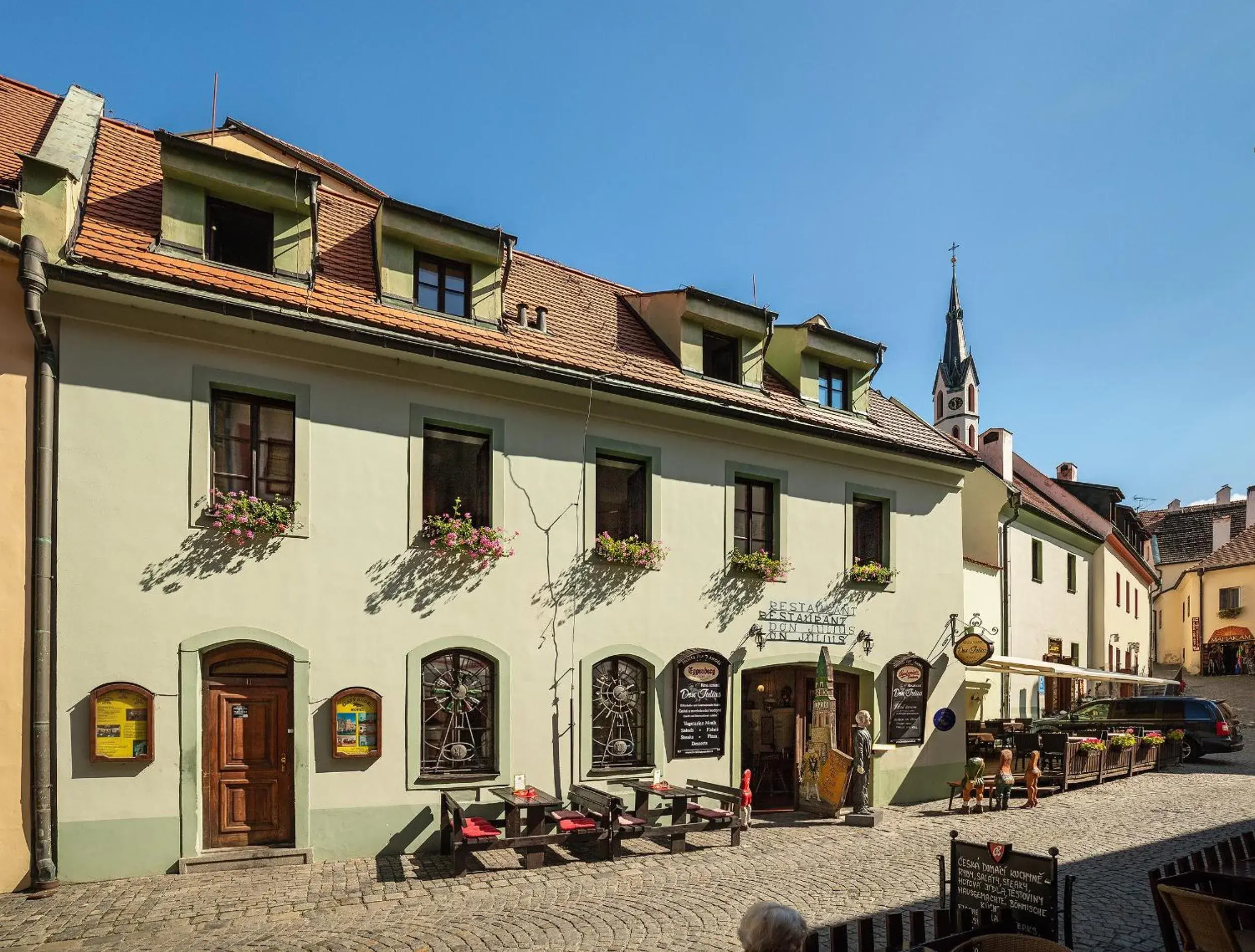 Property building in Hotel Zlaty Andel Property building in Hotel Zlaty Andel