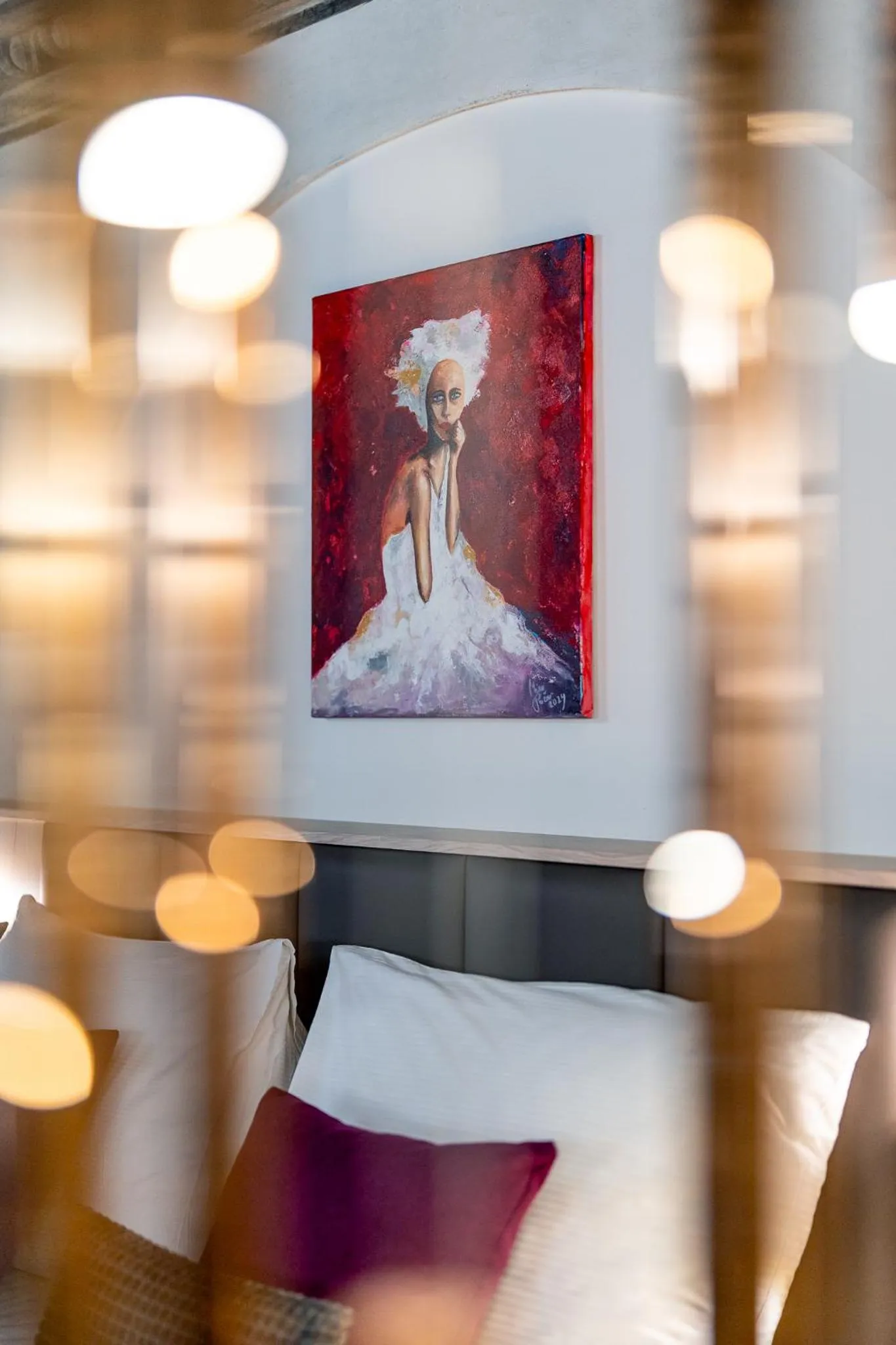 Bed in Hotel Zlaty Andel