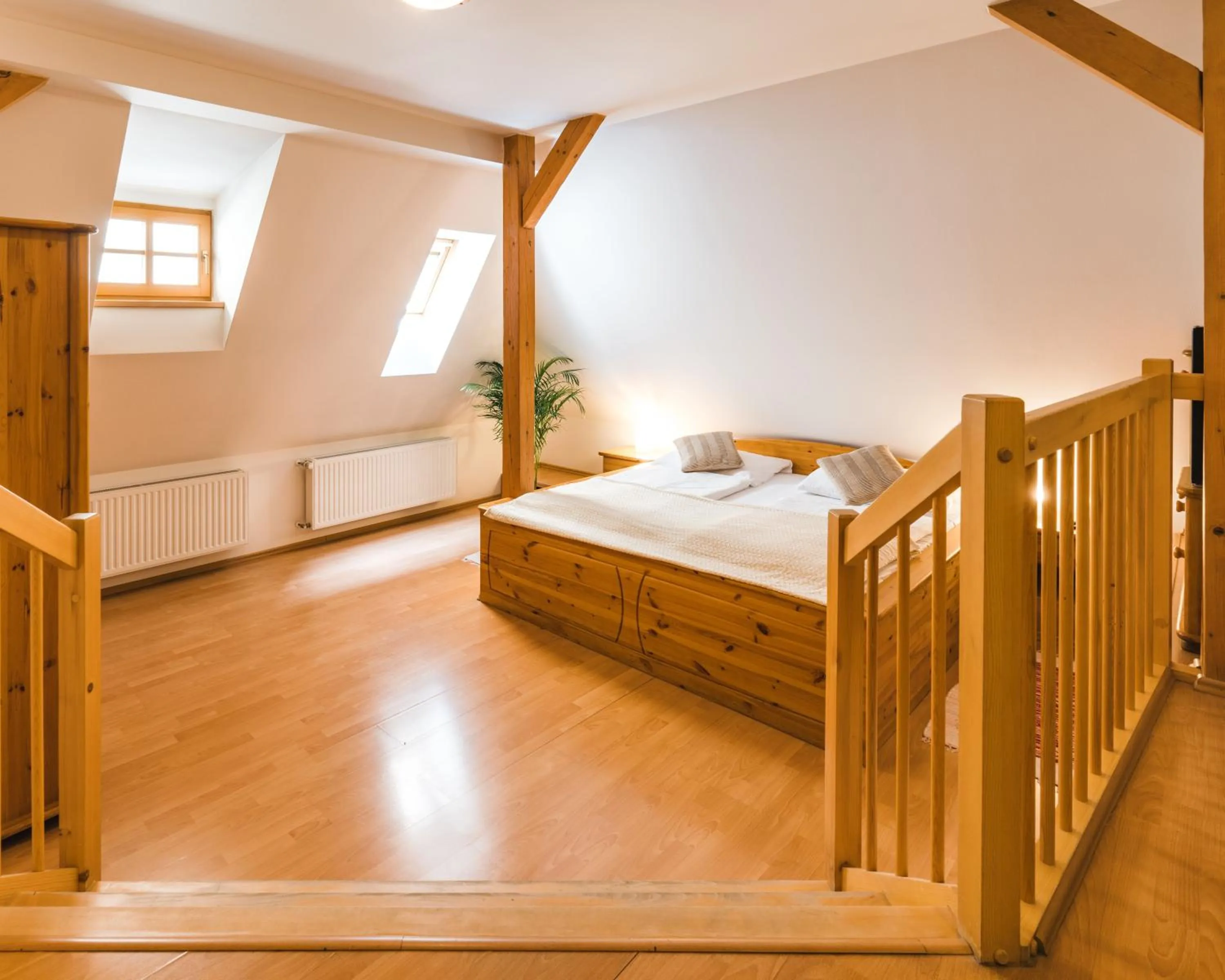 Bed in Hotel Zlaty Andel