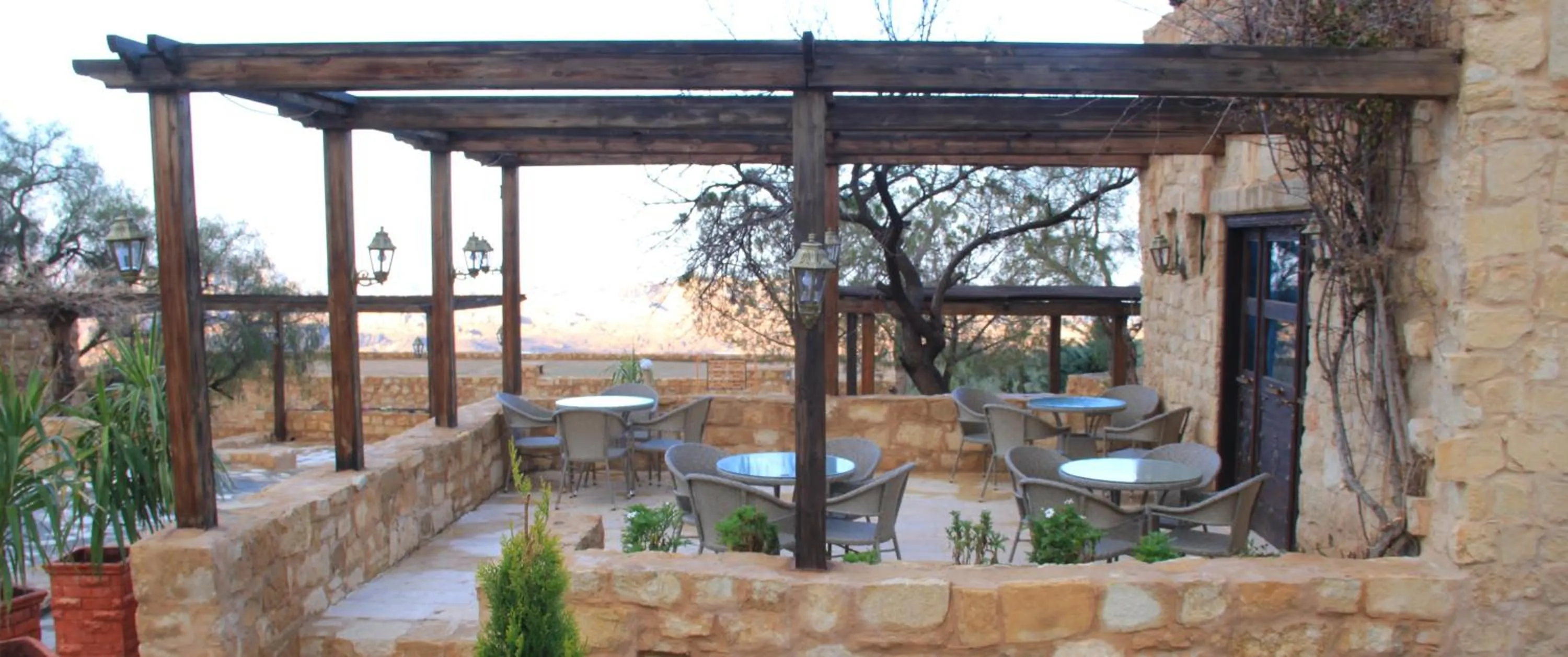 Patio in Hayat Zaman Hotel And Resort Petra