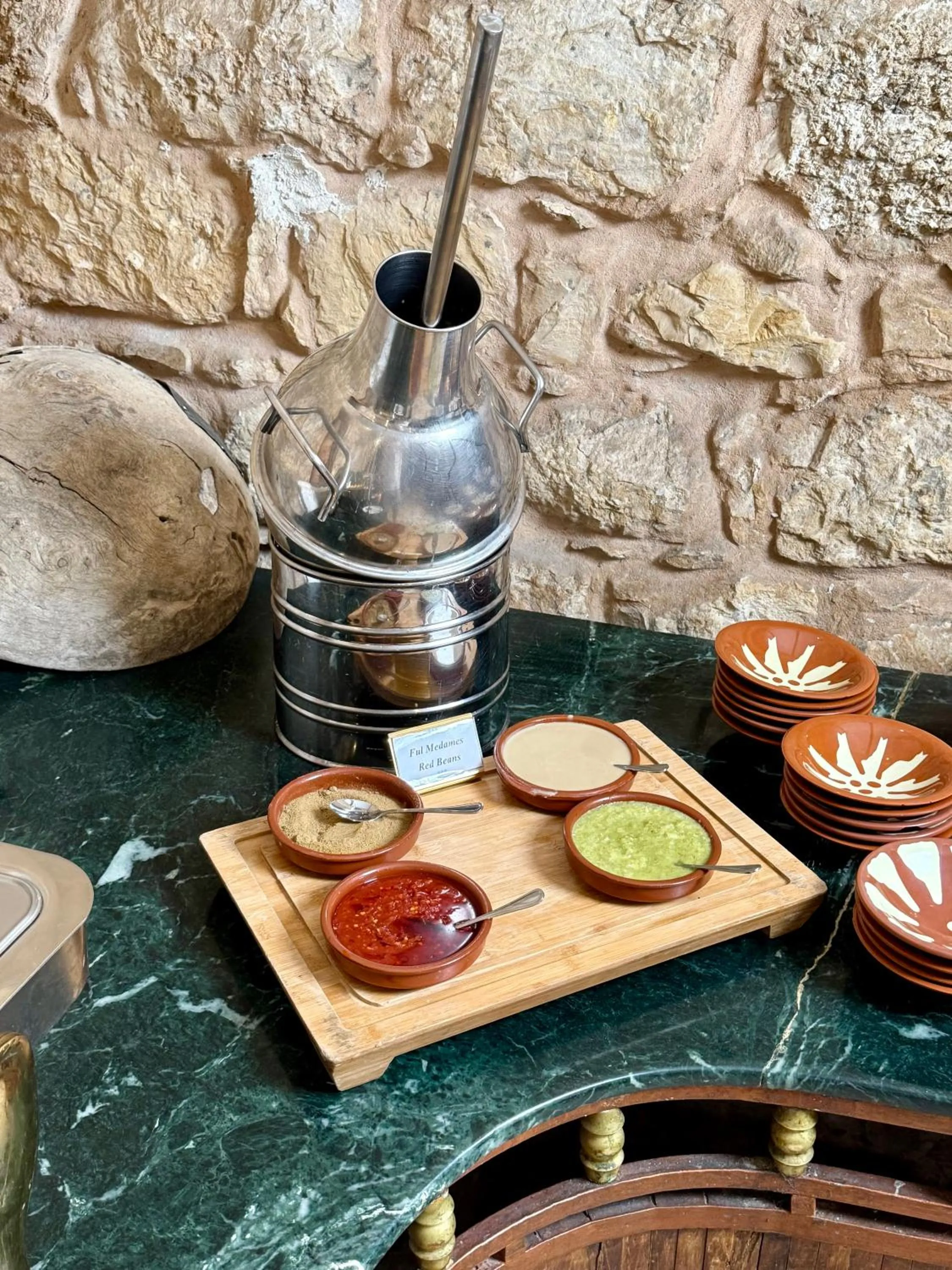 Breakfast in Hayat Zaman Hotel And Resort Petra