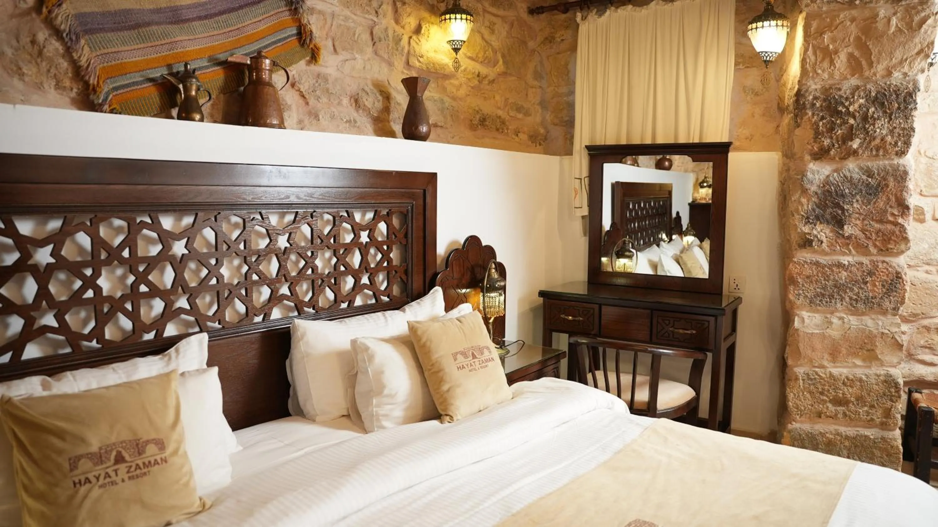 Bedroom, Bed in Hayat Zaman Hotel And Resort Petra