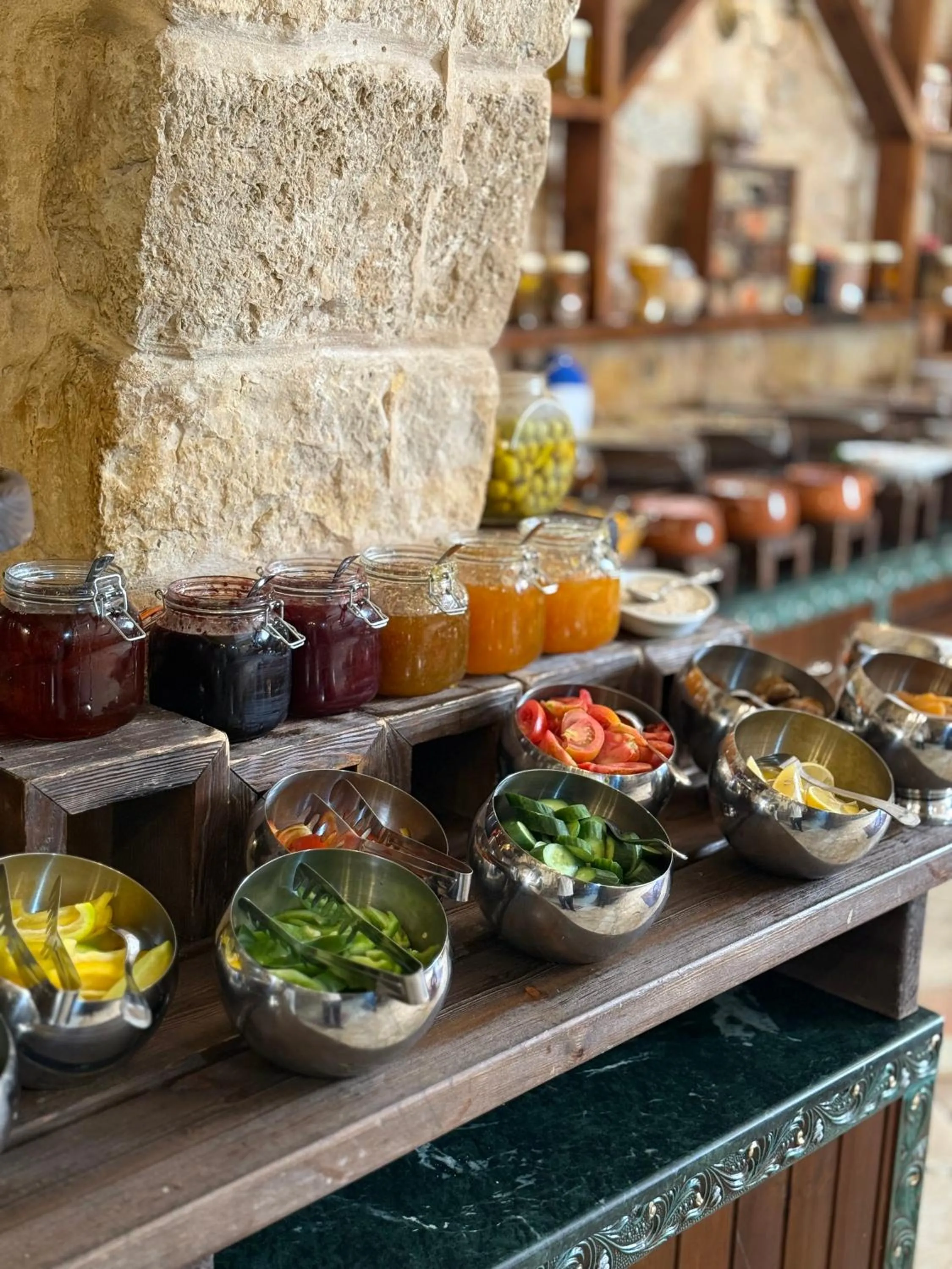 Food and drinks in Hayat Zaman Hotel And Resort Petra