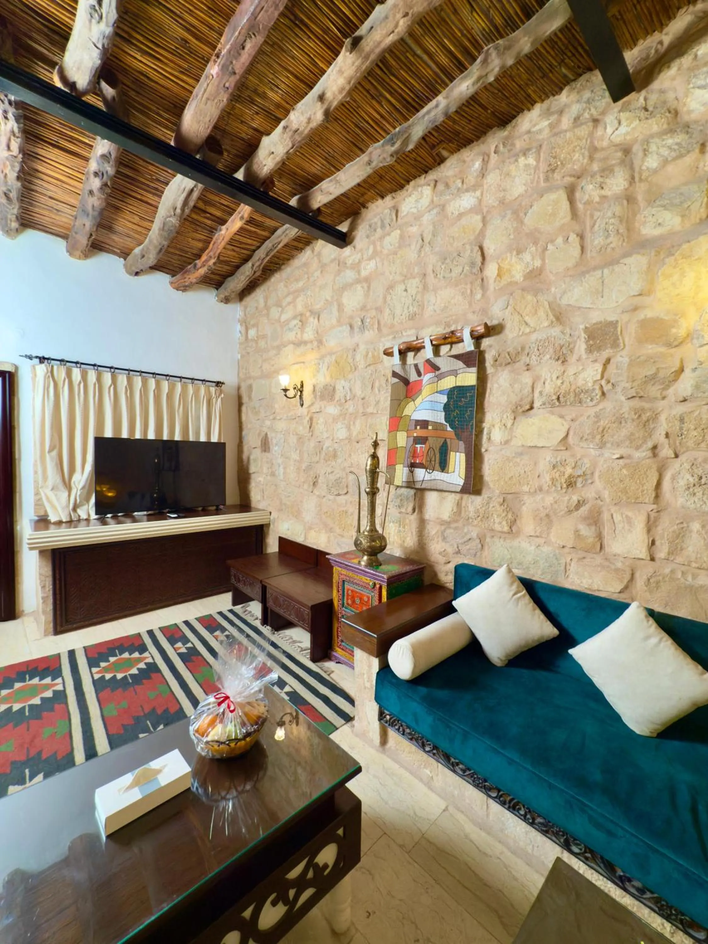 Living room in Hayat Zaman Hotel And Resort Petra