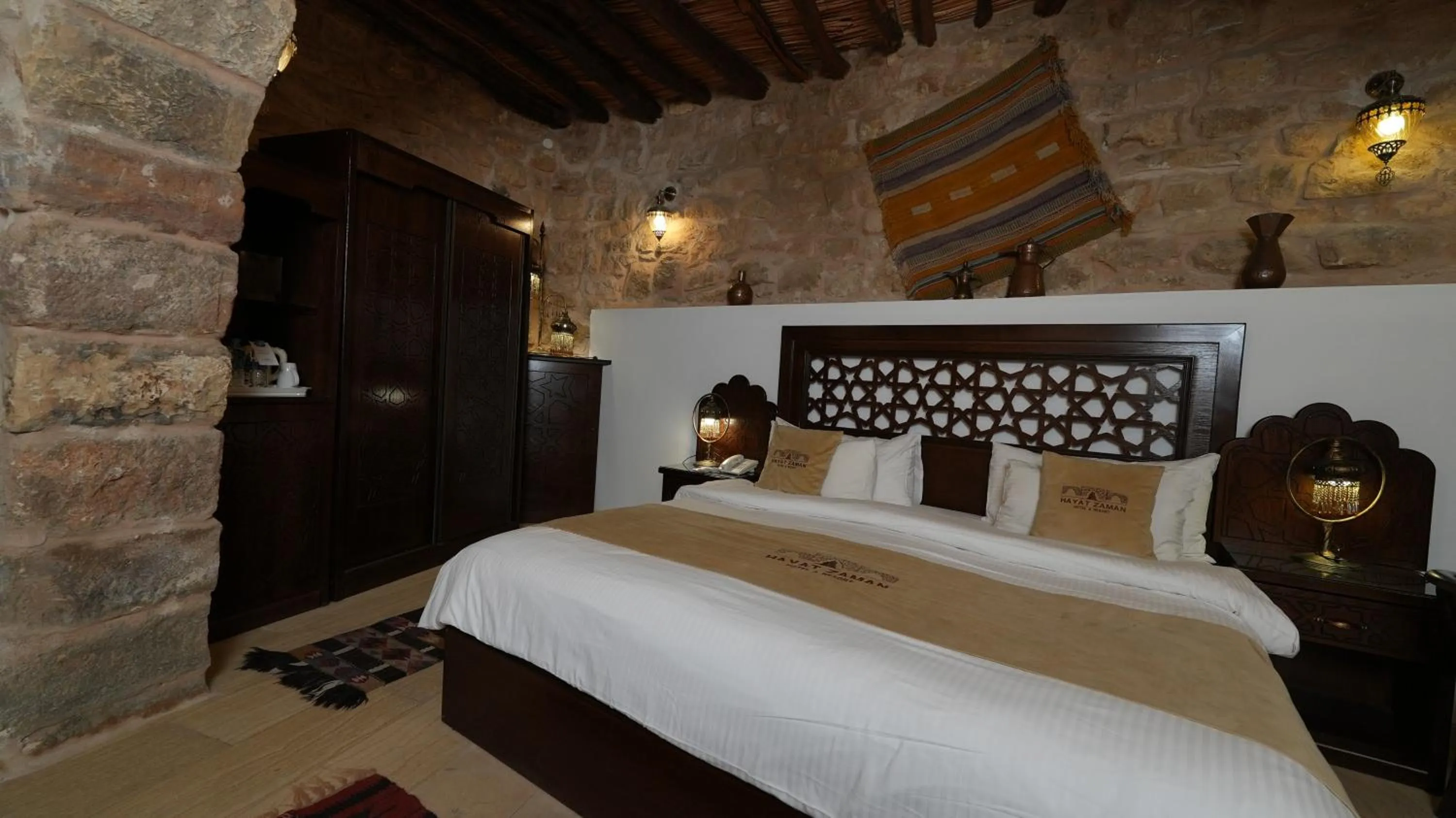 Bedroom, Bed in Hayat Zaman Hotel And Resort Petra