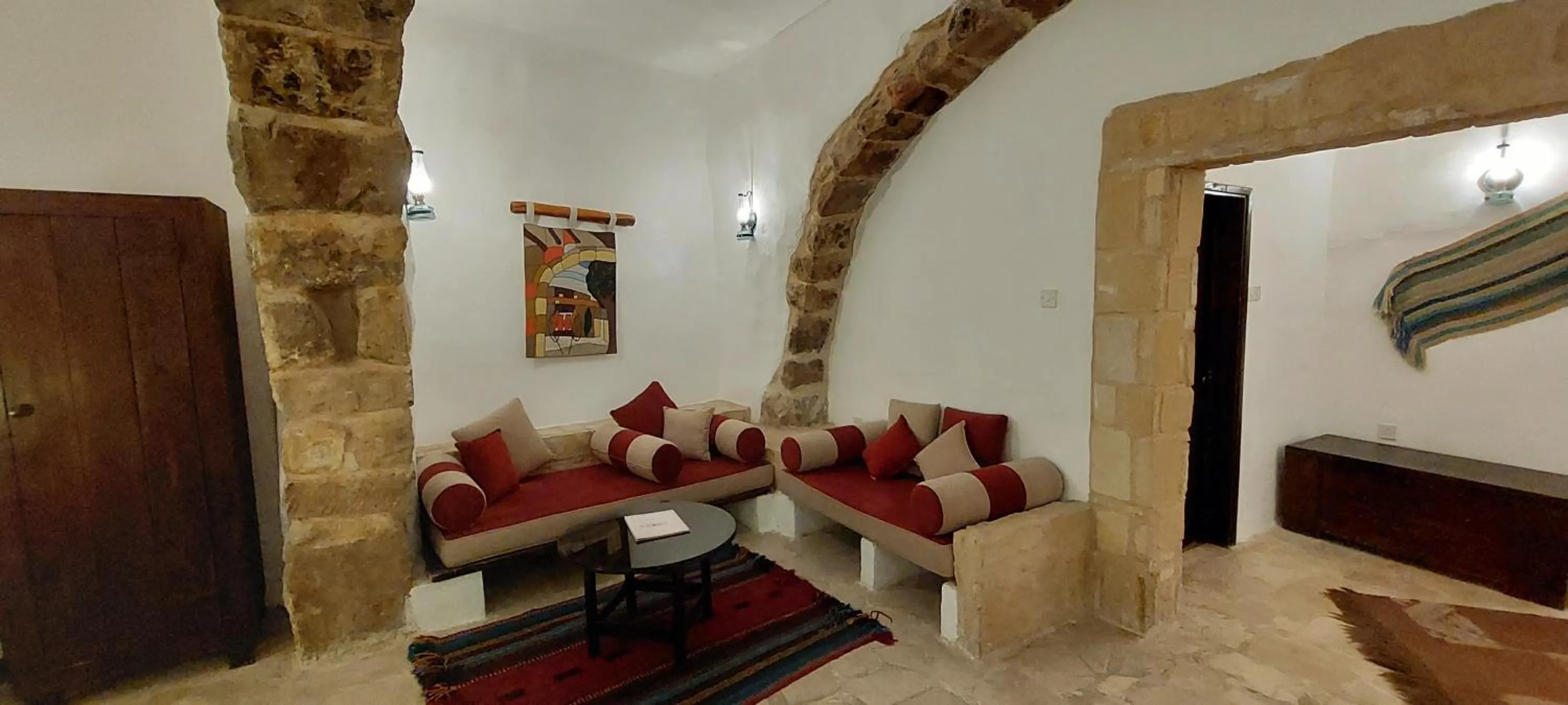 Seating area in Hayat Zaman Hotel And Resort Petra