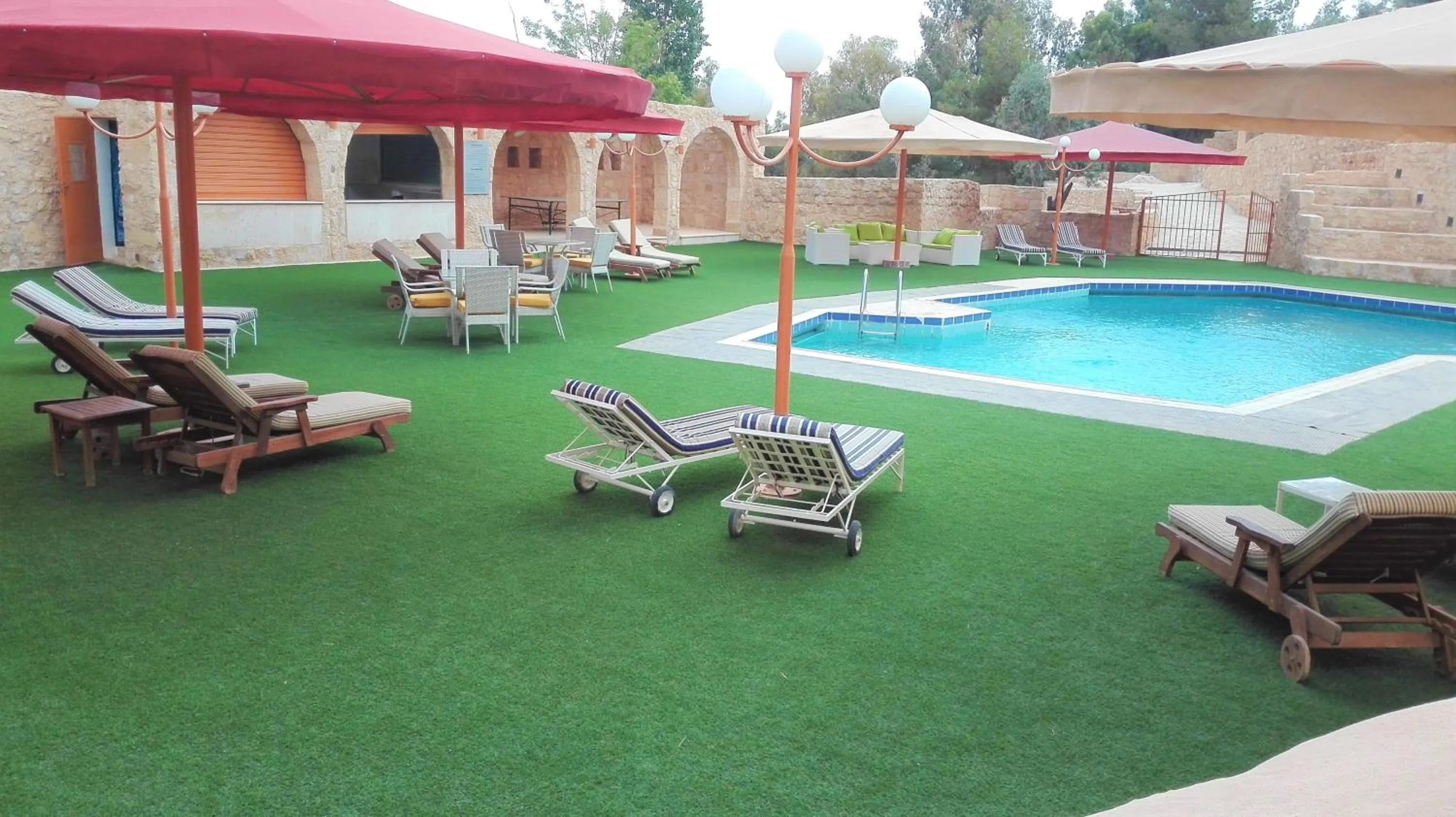 Swimming pool in Hayat Zaman Hotel And Resort Petra
