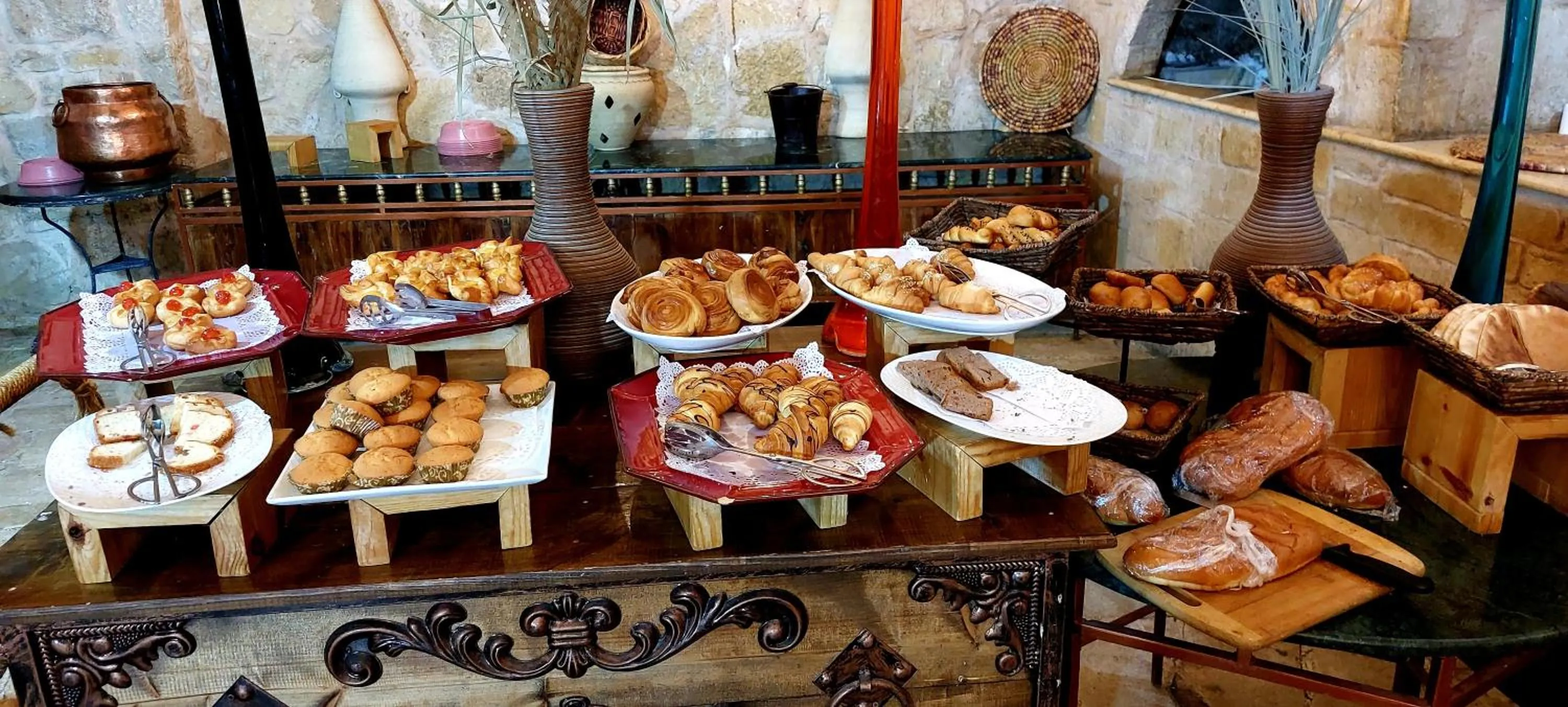 Buffet breakfast in Hayat Zaman Hotel And Resort Petra