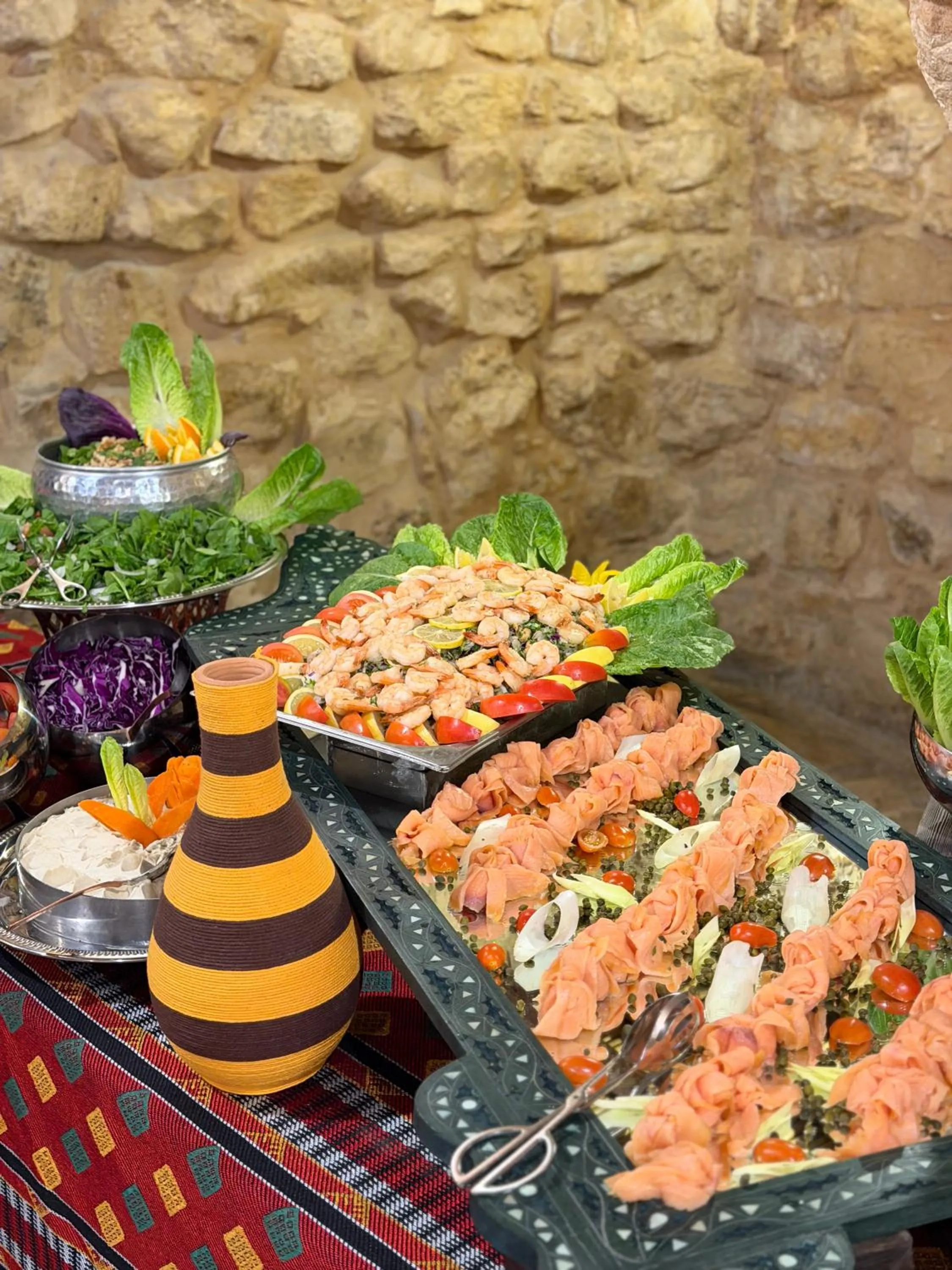 Food and drinks in Hayat Zaman Hotel And Resort Petra