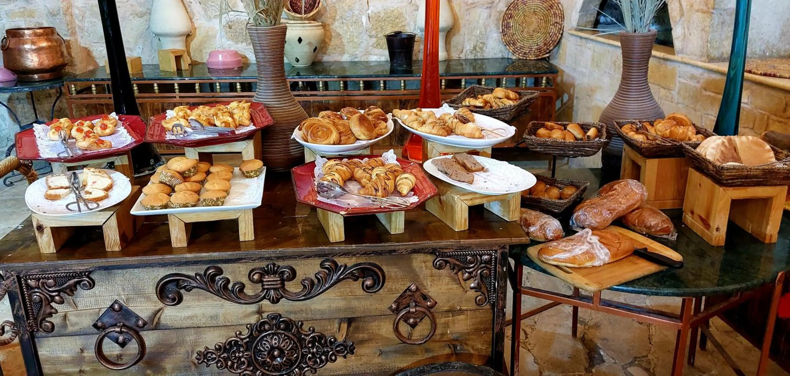 Buffet breakfast in Hayat Zaman Hotel And Resort Petra