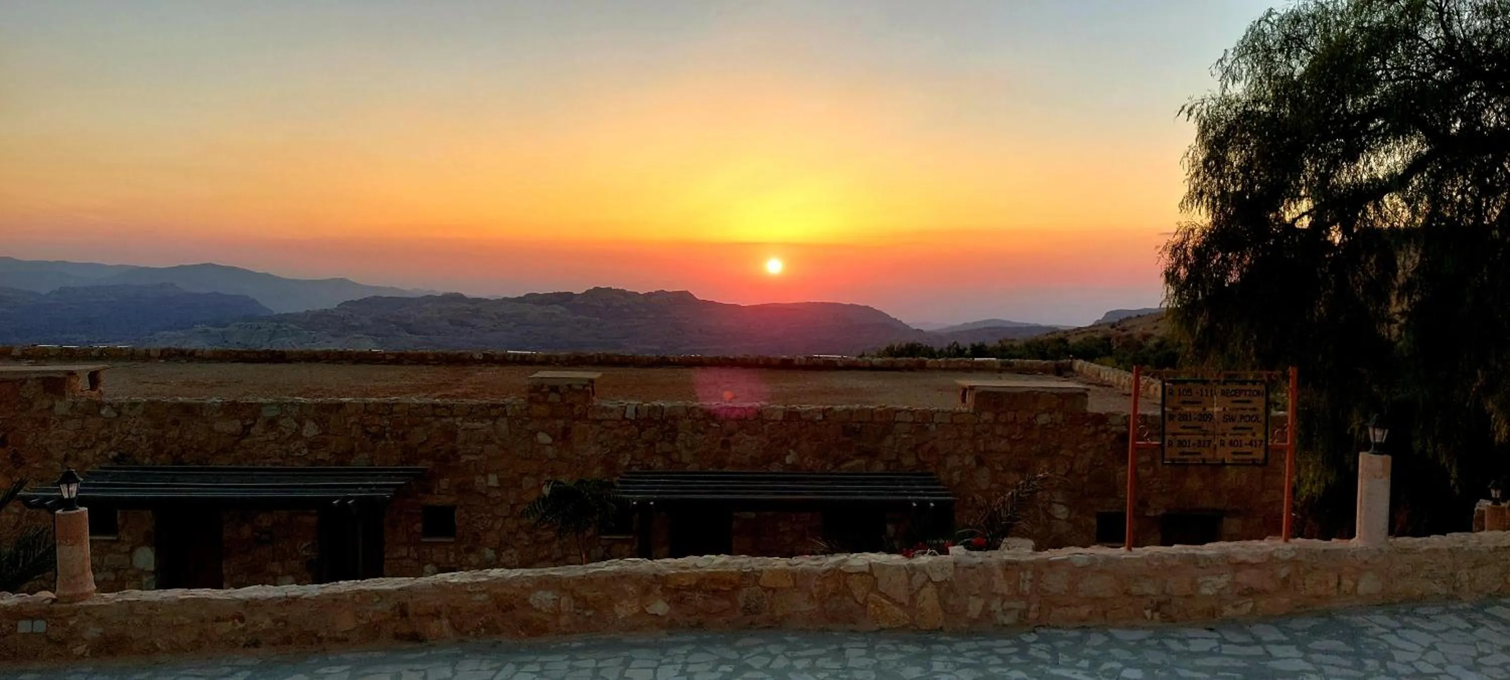 Mountain view in Hayat Zaman Hotel And Resort Petra